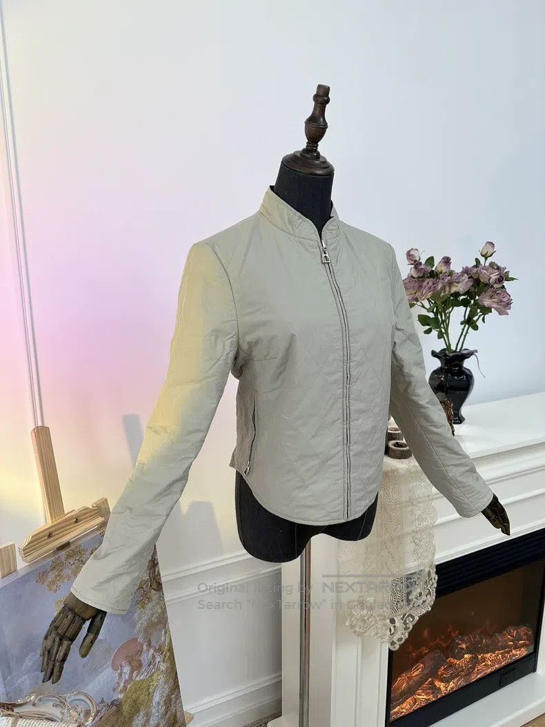Hermes Hermes Two-Tone Simple Chevron Cotton Jacket, Two-Sided We Size M / US 6-8 / IT 42-44 - 3 Thumbnail