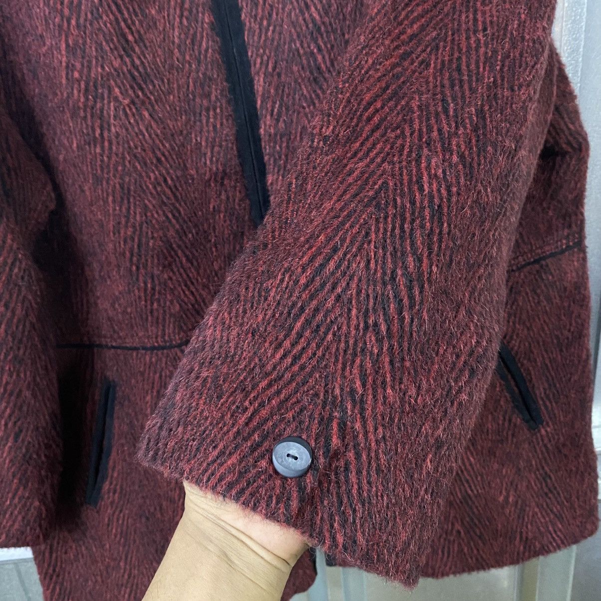 Designer × Other × Vintage 1990s alsale japan - wool jacket lgb style Size US L / EU 52-54 / 3 - 3 Thumbnail