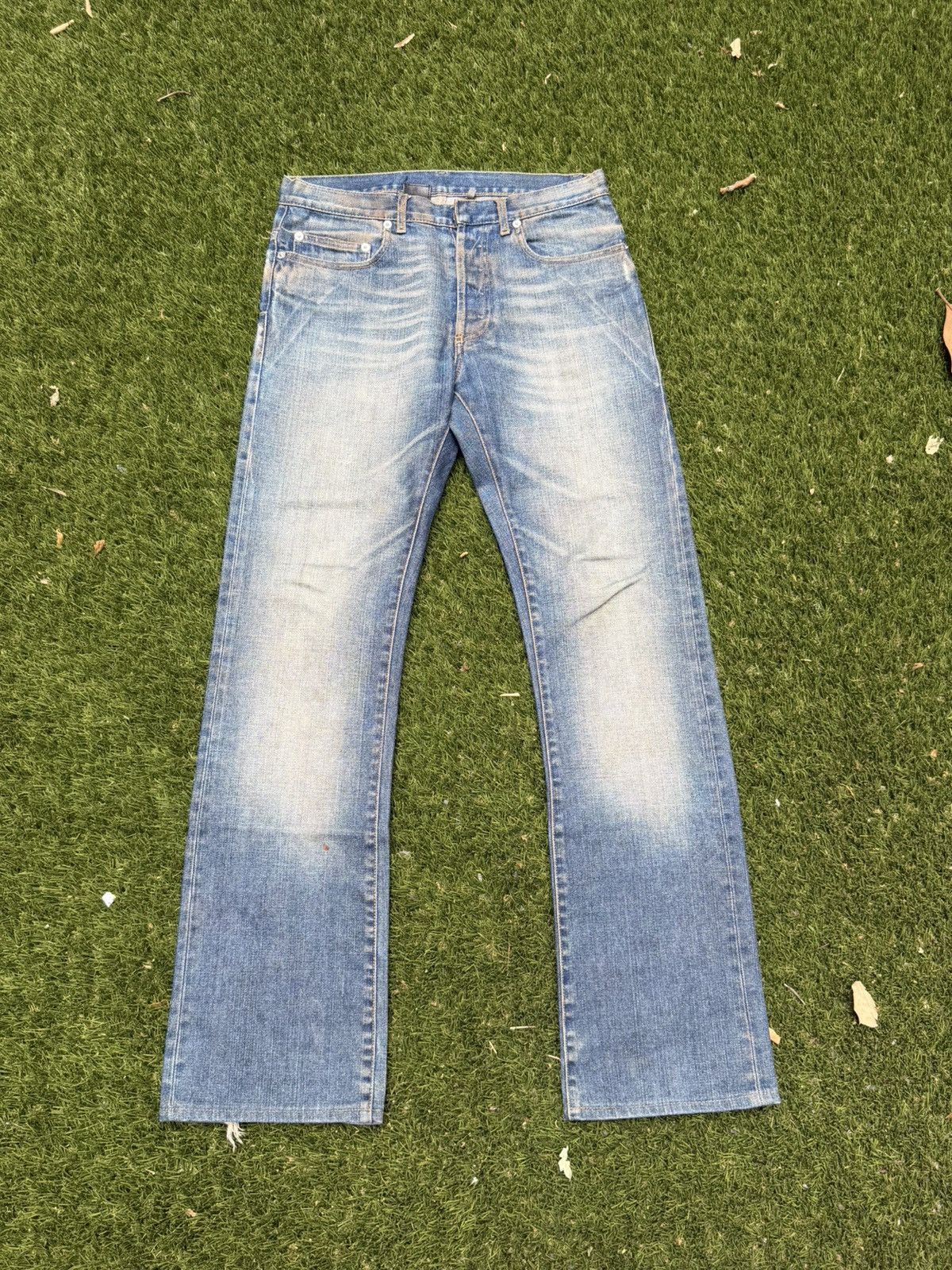 Dior AW05 Dior Homme Rust Bootcut Back Zip Denim Jeans Size US 30 / EU 46 - 1 Thumbnail