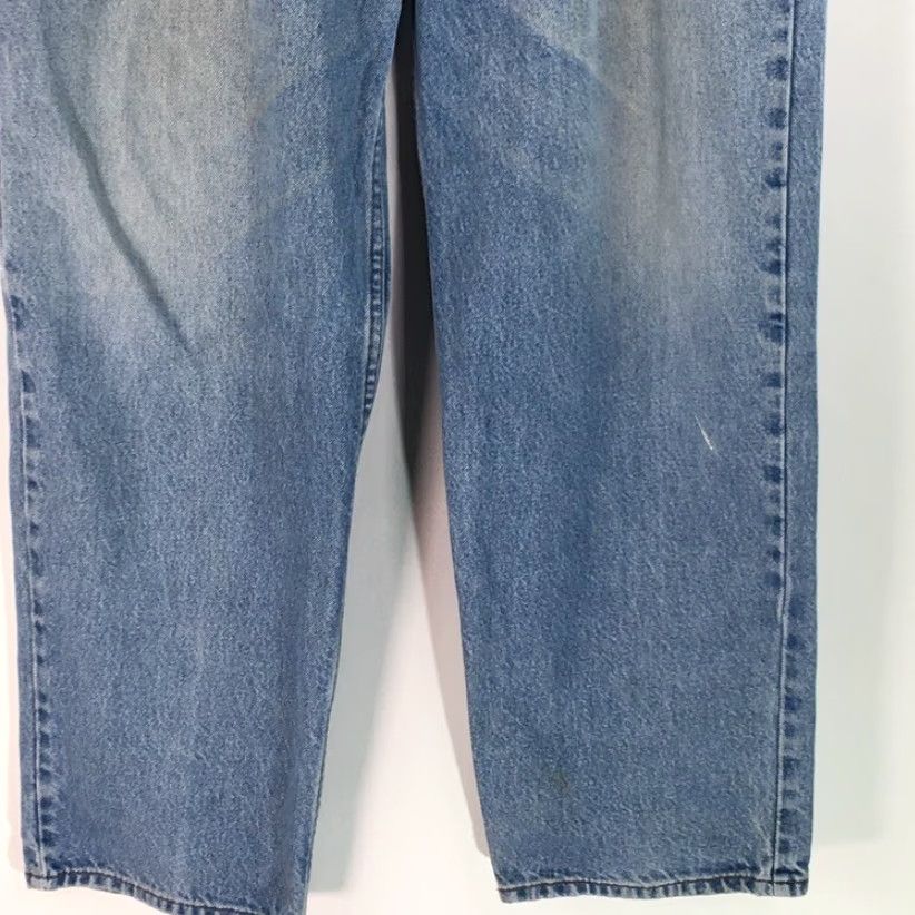 Vintage Kirkland Signature Jeans Blue 40 x 32 Denim 5 Pocket Classic Straight Mens Size US 40 / EU 56 - 6 Thumbnail