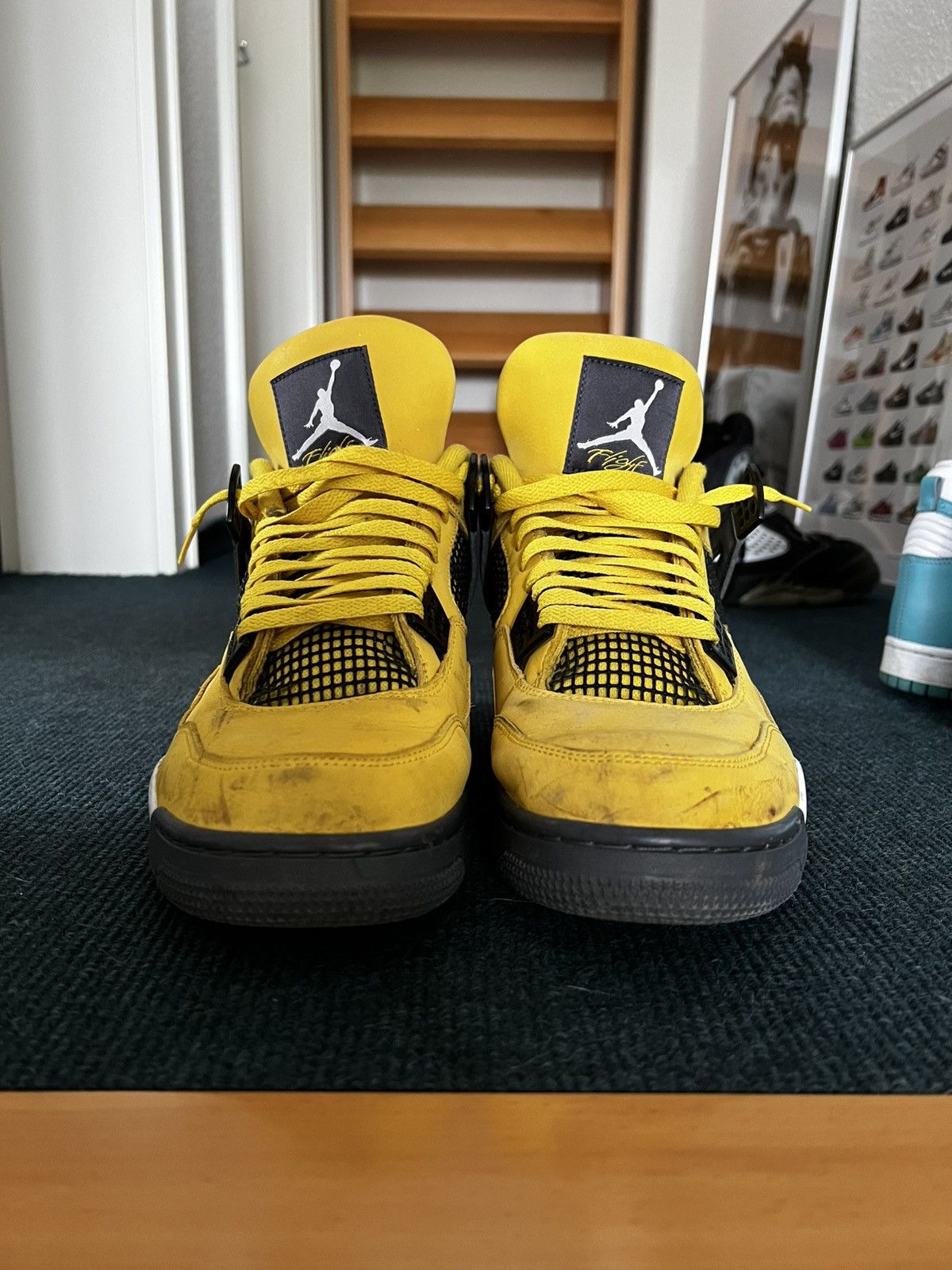Jordan Brand Jordan 4 Lightning 2021 Size US 13 / EU 46 - 2 Thumbnail