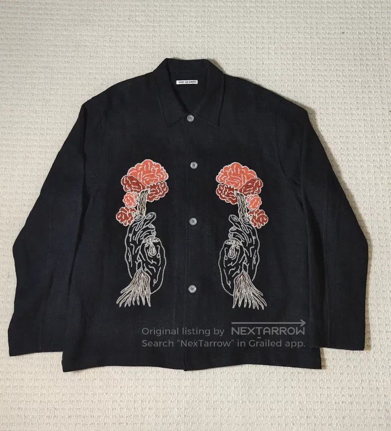 Our Legacy Our Legacy Embroidered Shirt Size US L / EU 52-54 / 3 - 1 Thumbnail