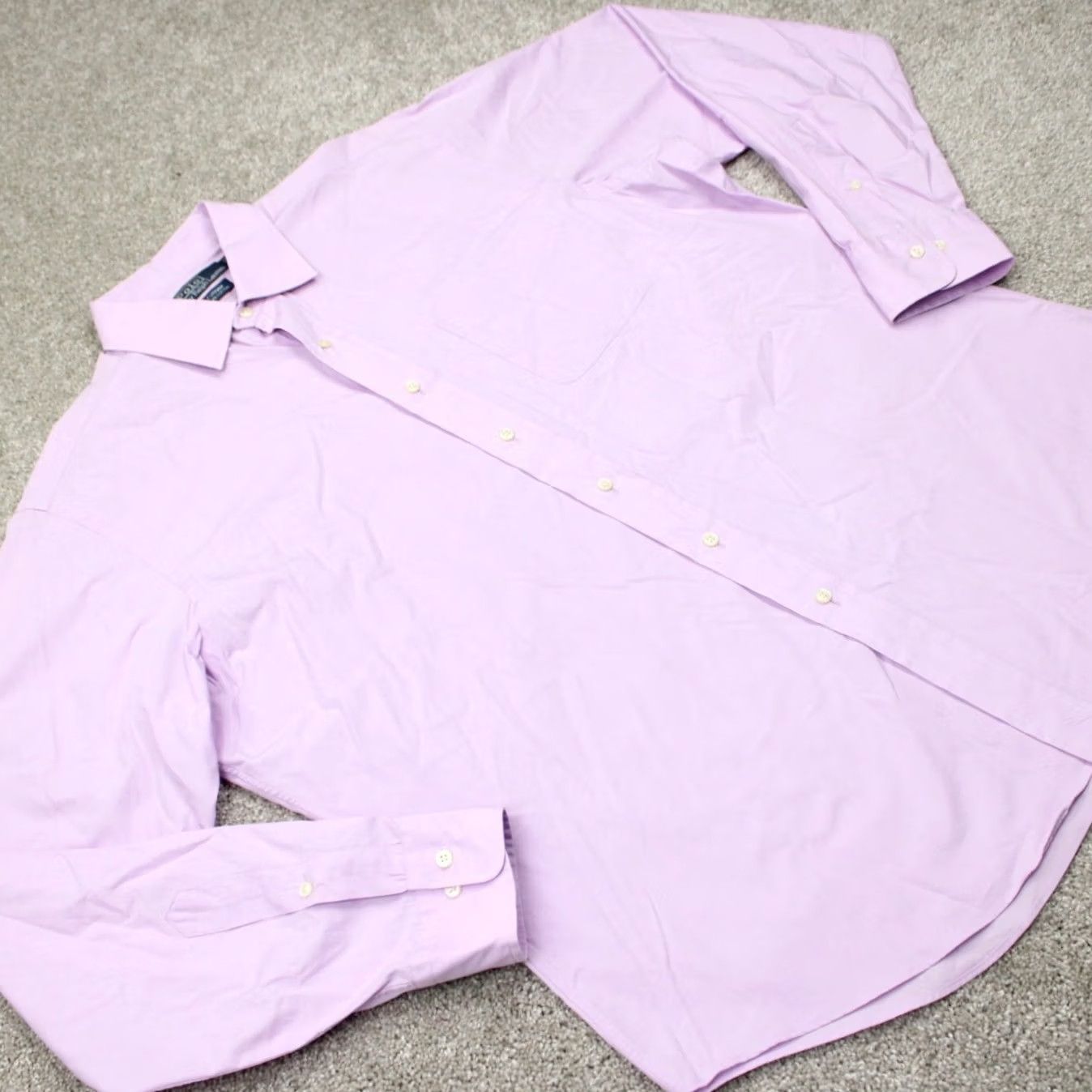 Polo Ralph Lauren Polo Ralph Lauren Shirt Mens 16 1/2, 36/37 Purple Currum 100% Cotton Long Sleeve - Sale Size US XL / EU 56 / 4 - 6 Thumbnail