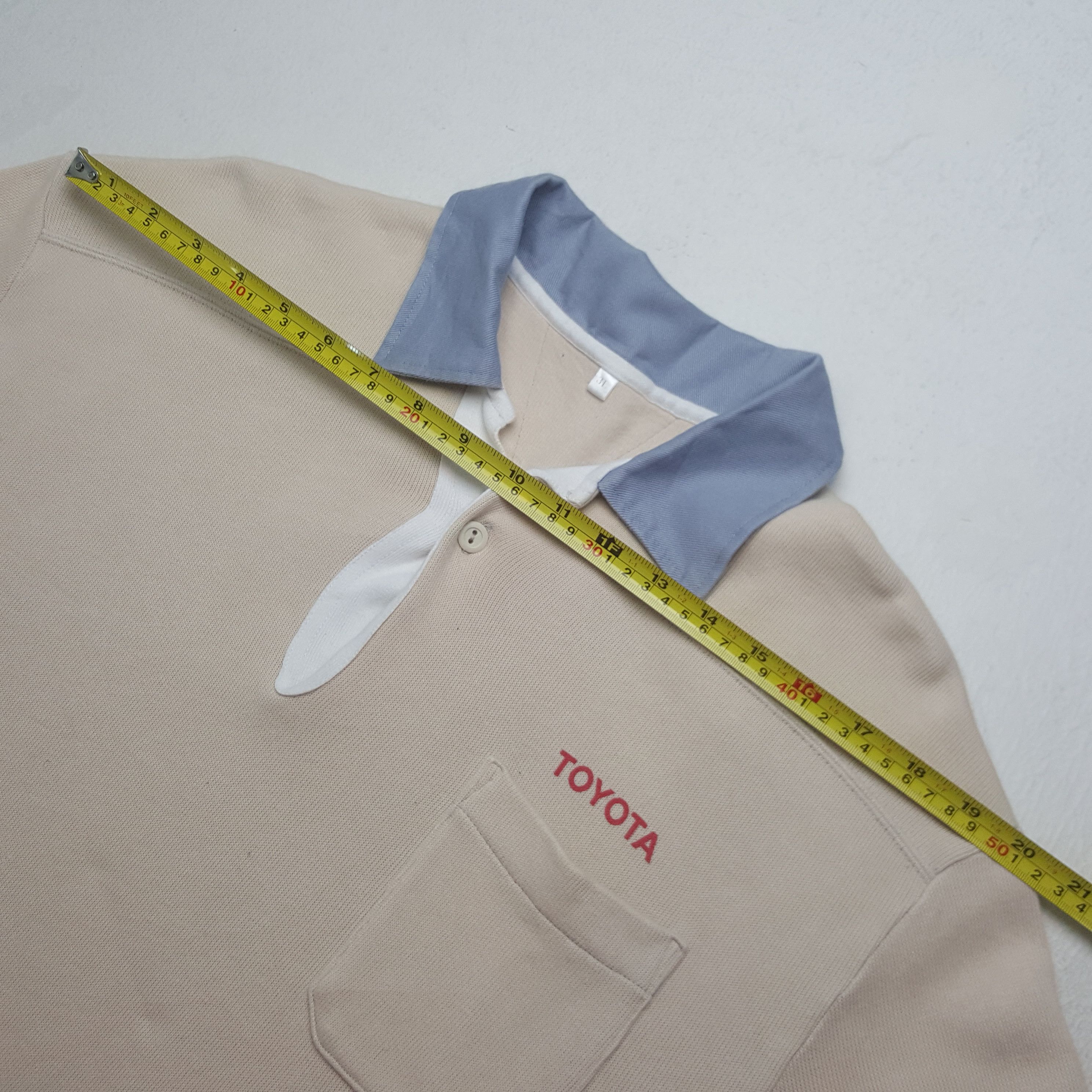 Japanese Brand × Vintage Vintage Toyota Worker Polos Sweatshirt Size US S / EU 44-46 / 1 - 6 Thumbnail
