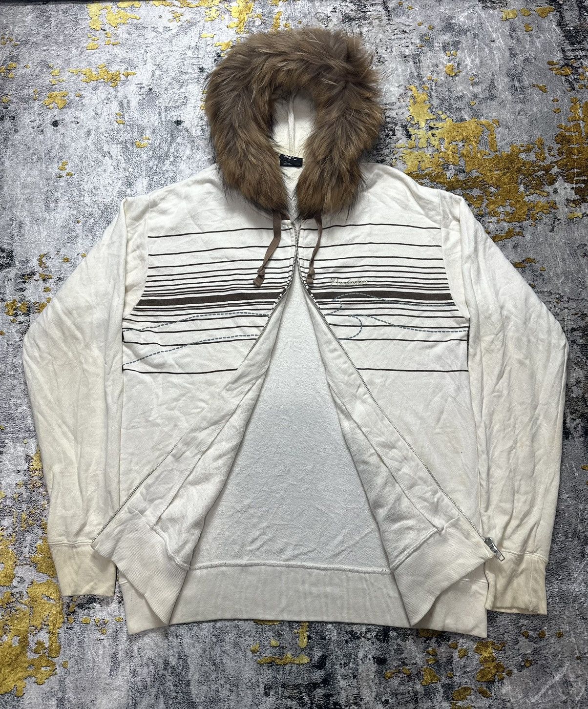 If Six Was Nine × Japanese Brand × Le Grande Bleu (L.G.B.) JAPANESE PEAKABOO FUR ZIP HOODIE IFSIXWASNINE LGB STYLE Size US XL / EU 56 / 4 - 3 Thumbnail