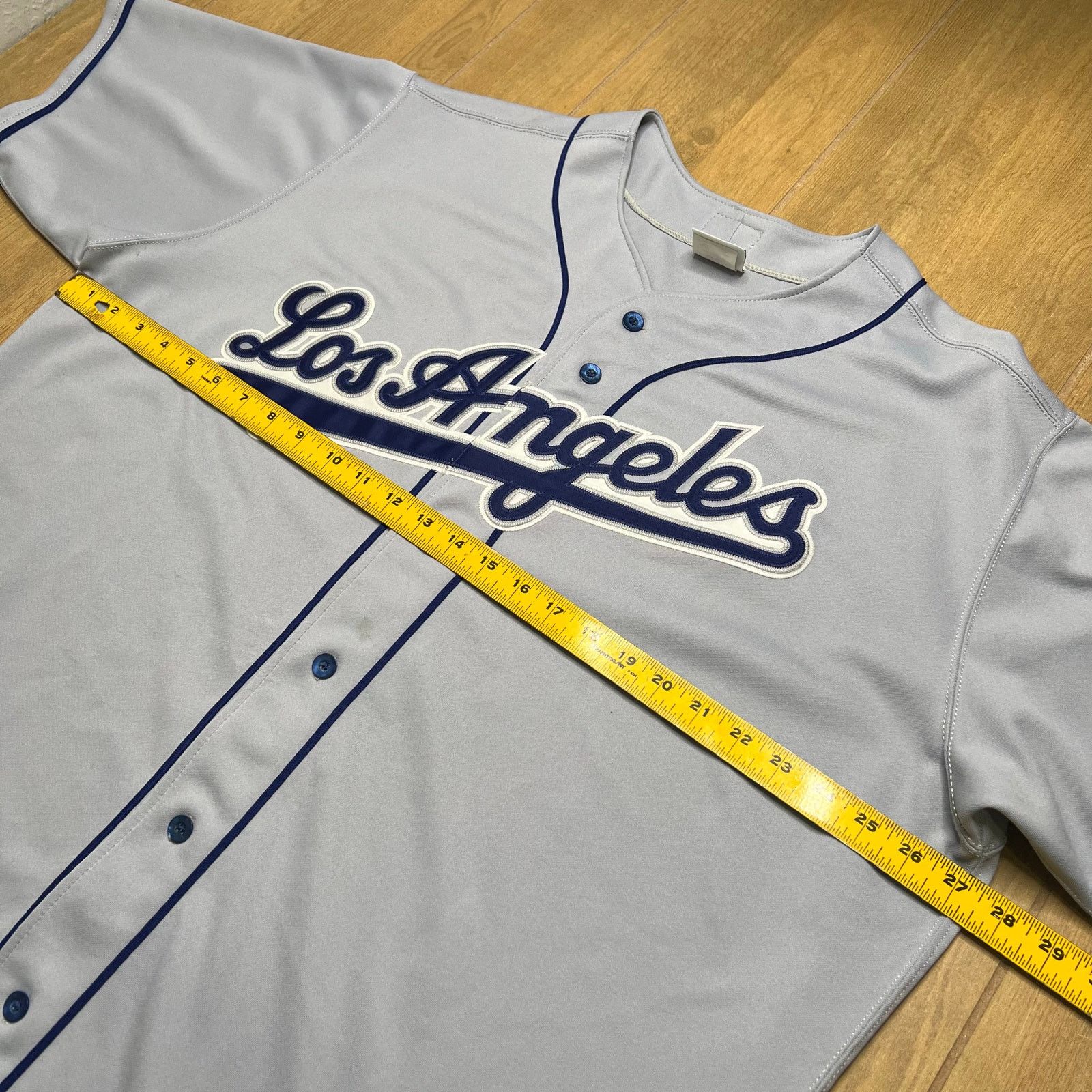 Vintage LA Dodgers Rawlings Authentic Collection Jersey Gray 52 MLB Size US XL / EU 56 / 4 - 6 Thumbnail