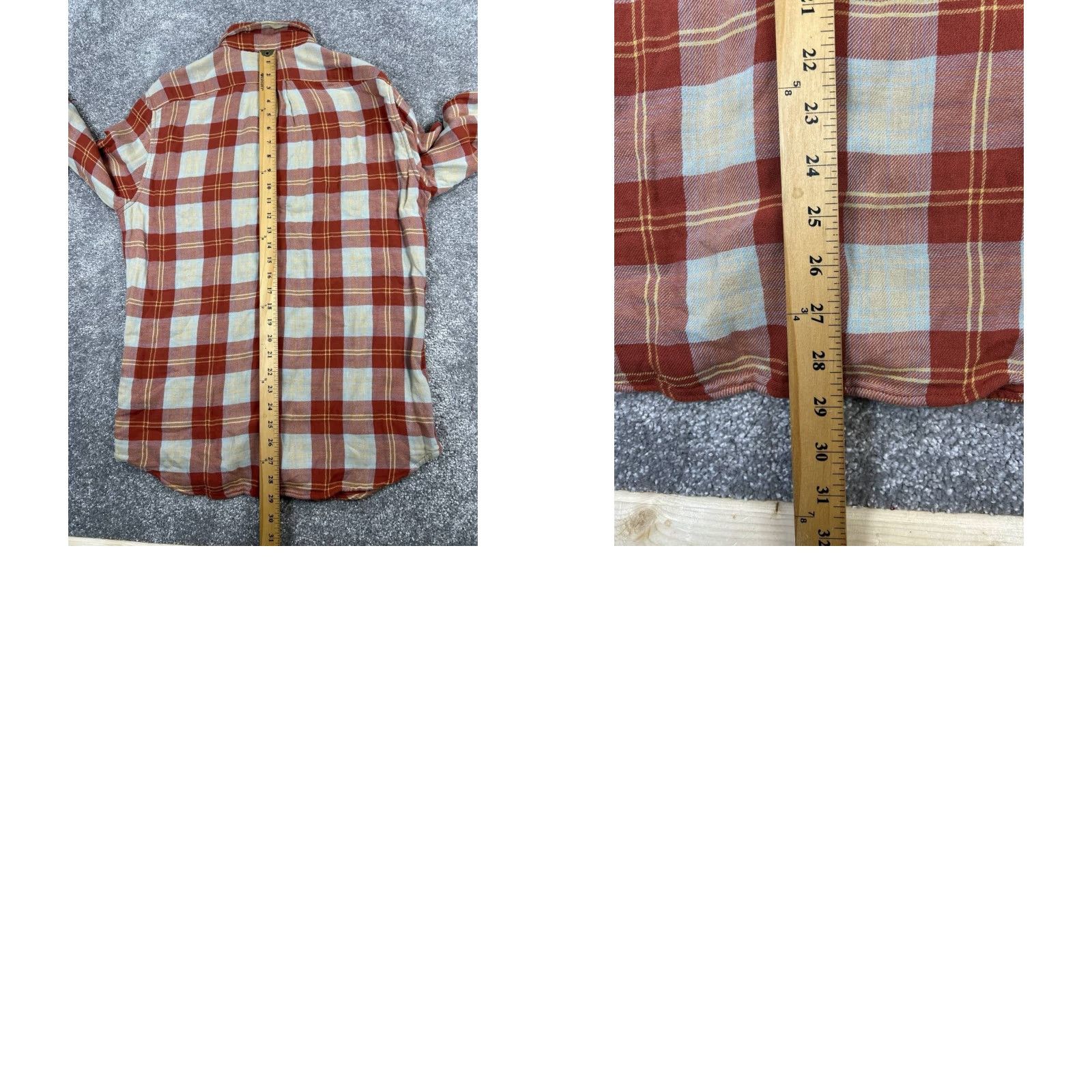 J.Crew J.CREW Button-Up Shirt Mens M Brown Beige Gray Cotton Plaid Knit Long Sleeve Casual Fall Winter Spring Size US M / EU 48-50 / 2 - 8 Thumbnail
