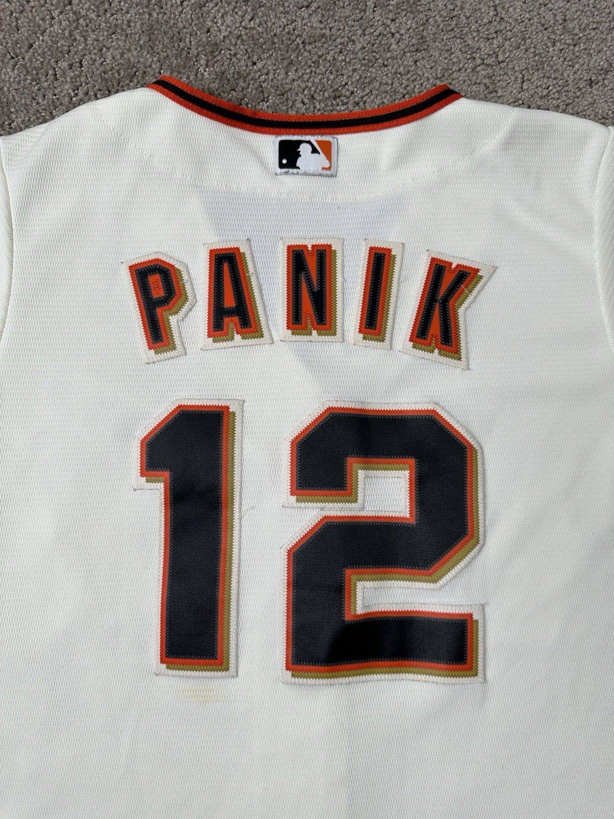 MLB Women Jerseys MLB San Francisco Giants #12 Joe Panik, Size M Size M / US 6-8 / IT 42-44 - 3 Thumbnail
