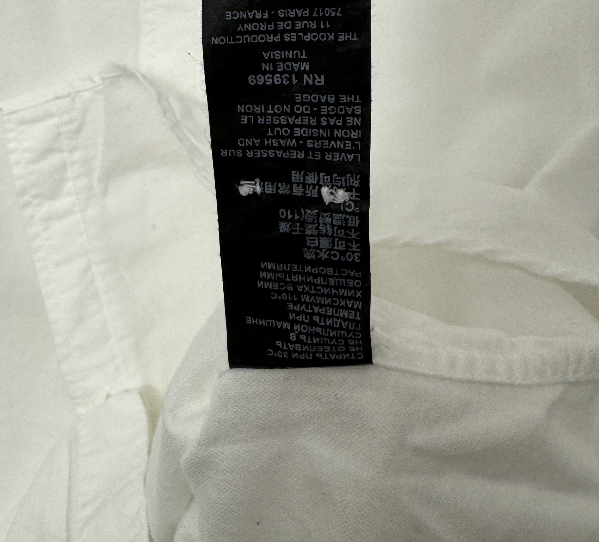 The Kooples The Kooples Paris Skull Badge Shirt Button Front Size S Size US S / EU 44-46 / 1 - 7 Thumbnail