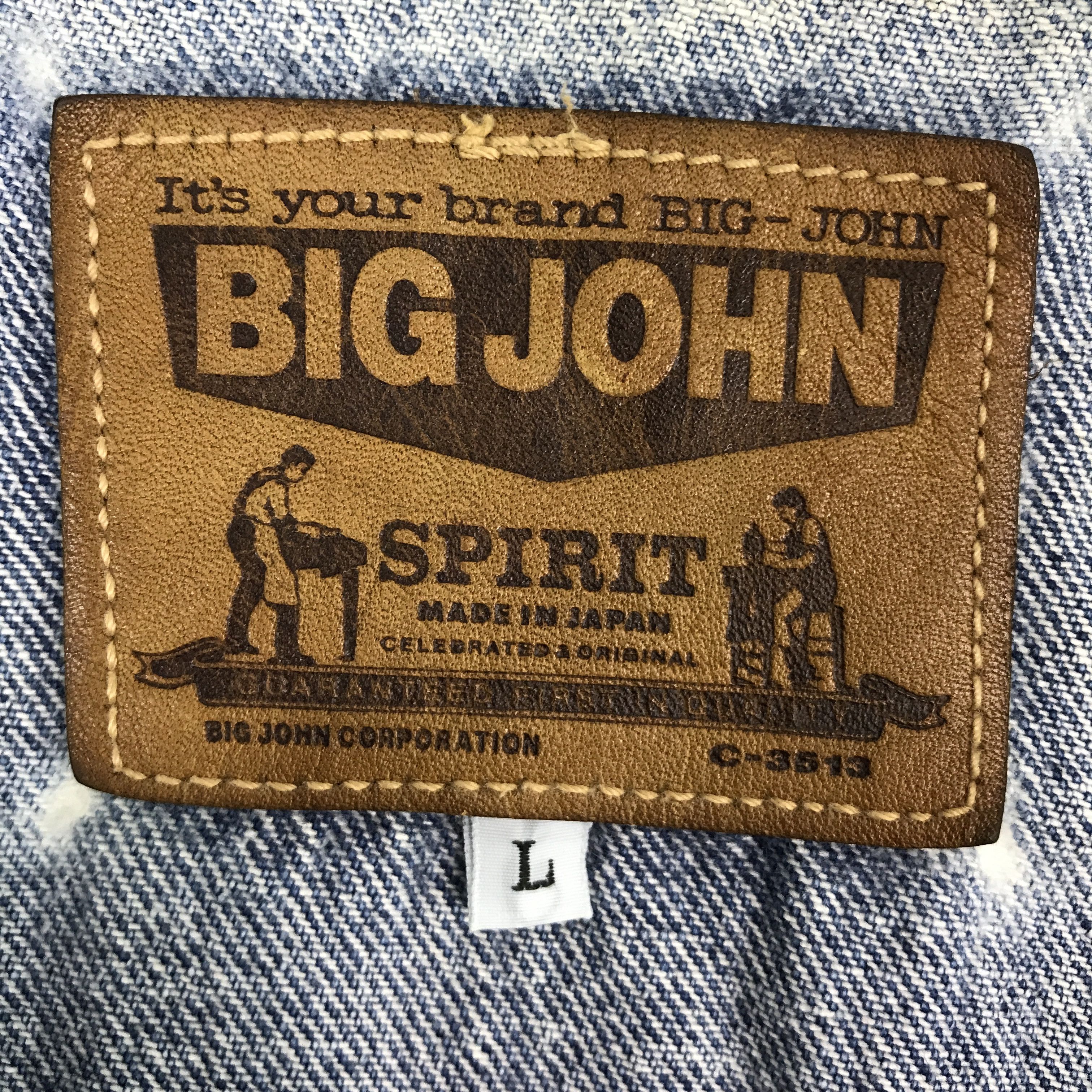 Big John × Vintage Vintage Big John Denim Button Jacket Size US L / EU 52-54 / 3 - 11 Thumbnail