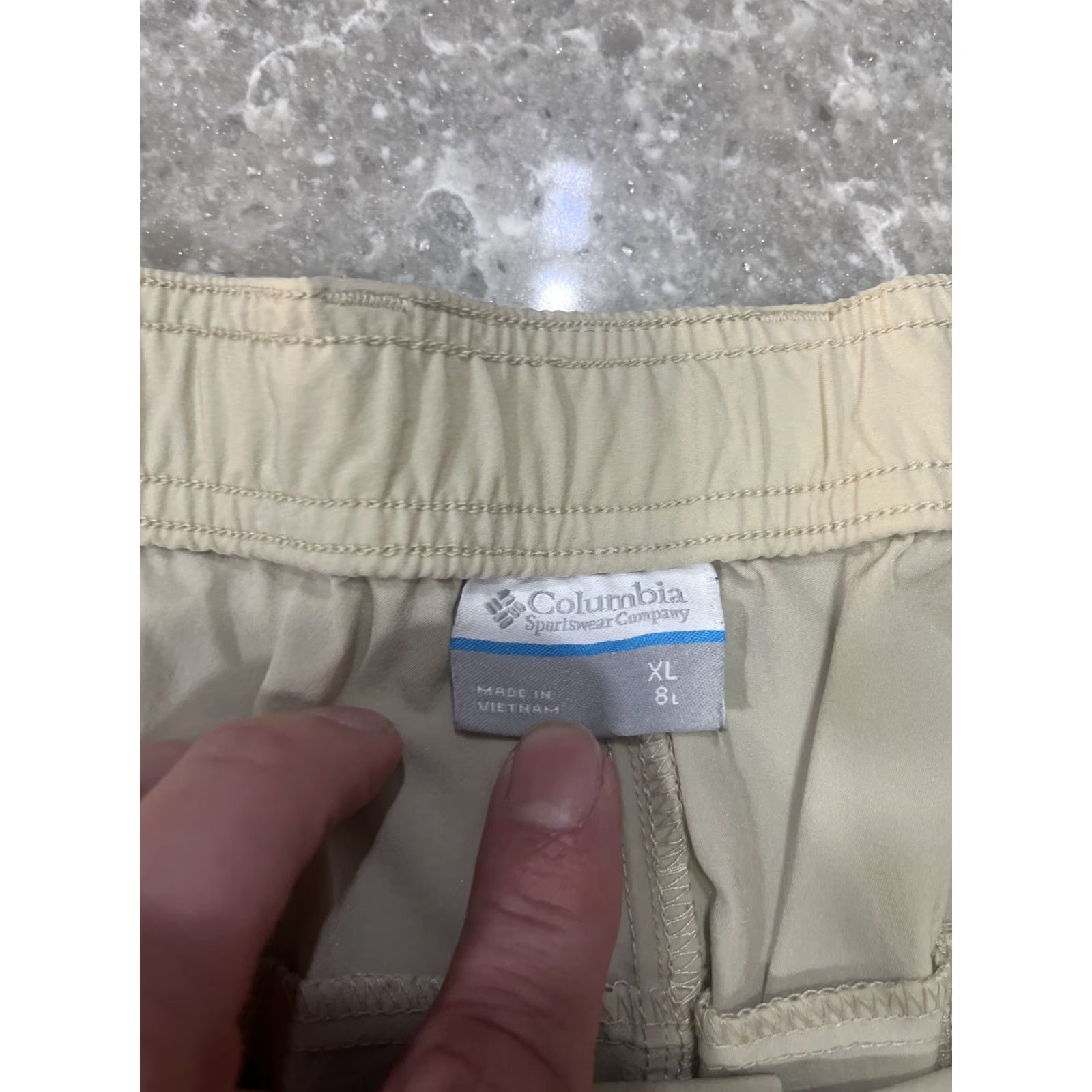Vintage Columbia PFG Shorts Mens XL Brown 8" Inseam Pockets Outdoor Casual Logo NYLON Bre breathable Pockets (8") Size US 36 / EU 52 - 3 Thumbnail