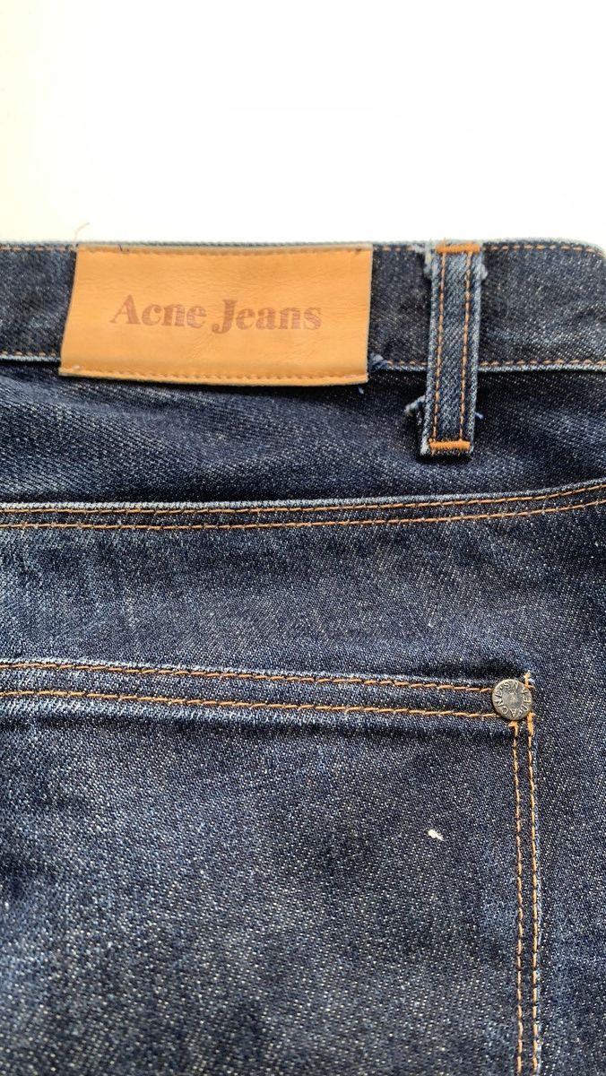 Acne Studios × Designer × Japanese Brand Acne Studios Jeans Navy Blue 31/34 Mens Rare Size US 31 - 7 Thumbnail