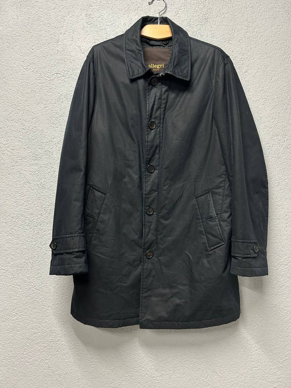 Allegri Allegri Milano mens wax cotton jacket size 50 / L Size US L / EU 52-54 / 3 - 1 Thumbnail