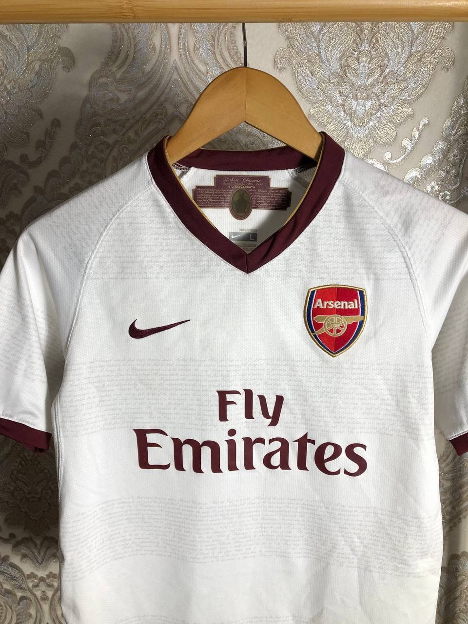 Nike VINTAGE NIKE FC ARSENAL LONDON ENGLAND SOCCER JERSEY Y2K 90s Size US S / EU 44-46 / 1 - 2 Thumbnail