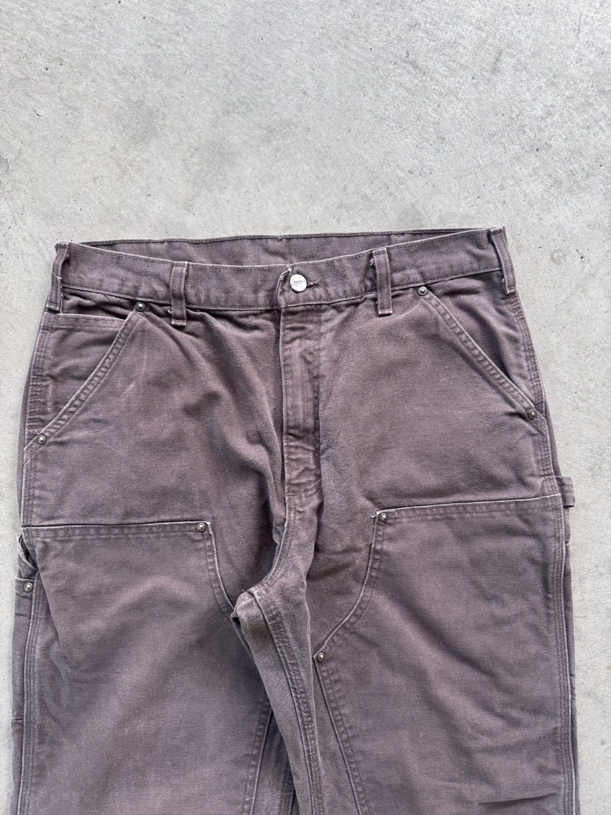 Carhartt Carhartt Brown Double Knee Pants Size US 34 / EU 50 - 3 Thumbnail