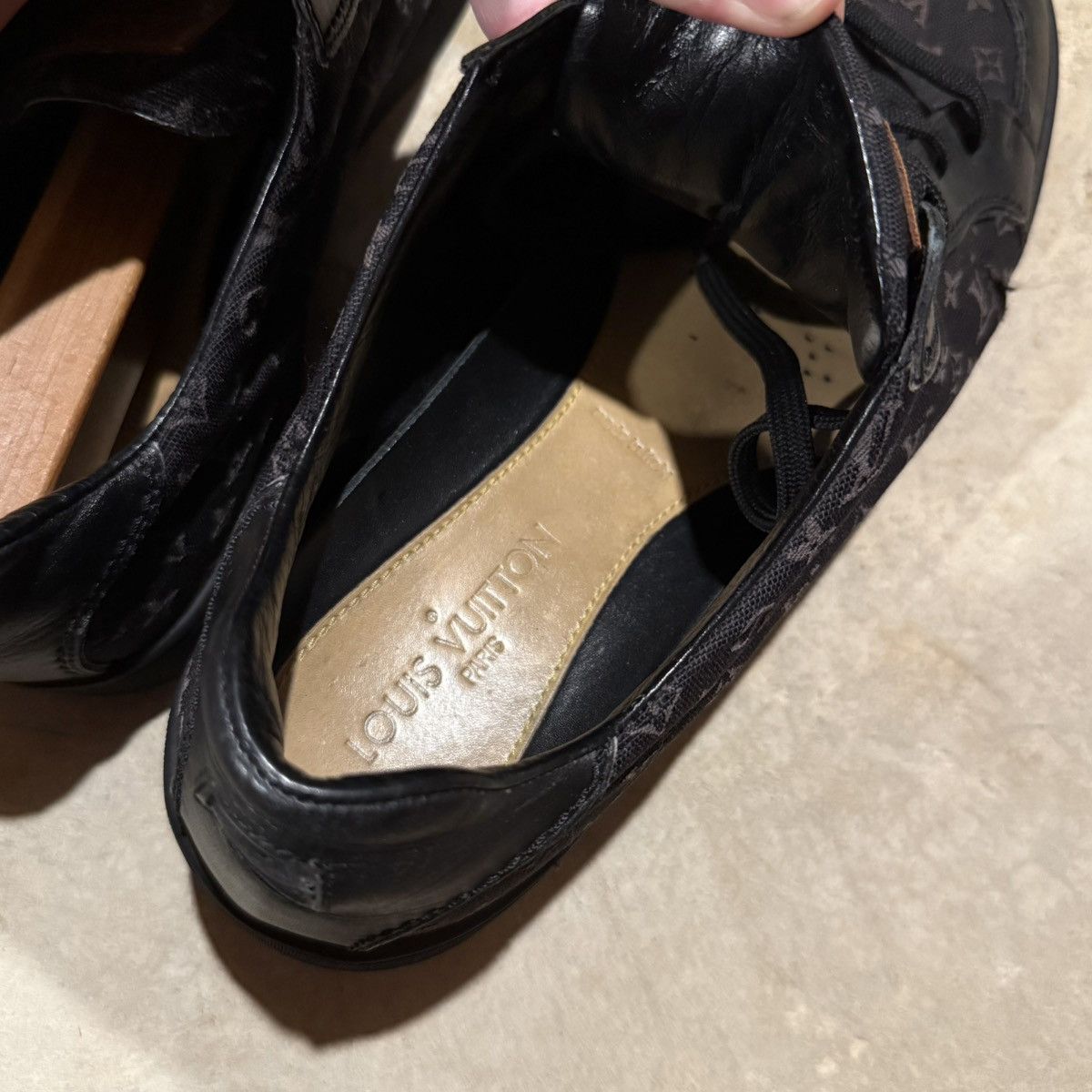 Louis Vuitton Vintage 2000s Louis Vuitton Monogram Skate Sneakers US 11 Size US 11 / EU 44 - 15 Thumbnail