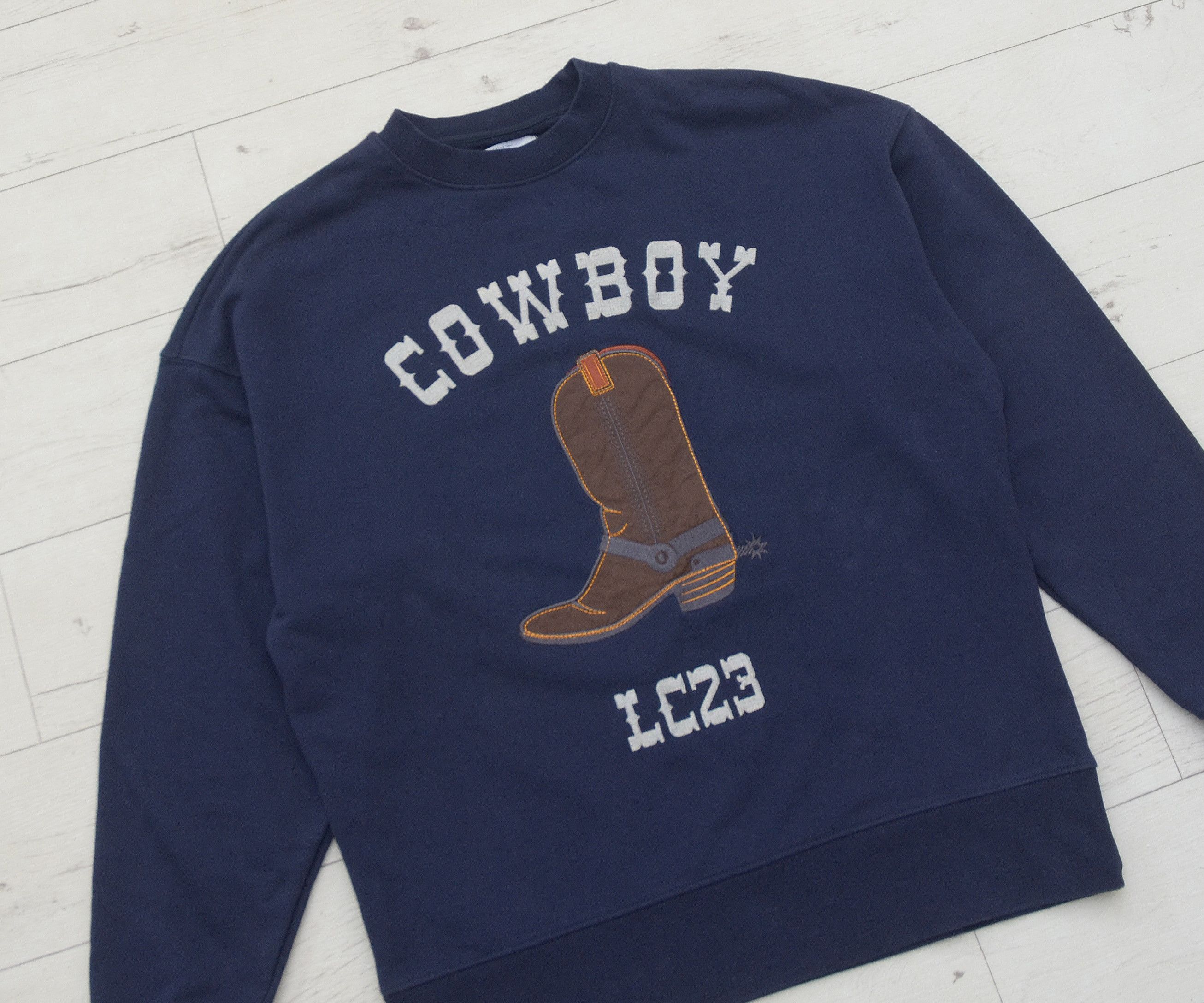 Cowboy Equipment × LC23 LC23 COWBOY SWEATSHIRT made in Itally Big 3D Logo Size US M / EU 48-50 / 2 - 3 Thumbnail