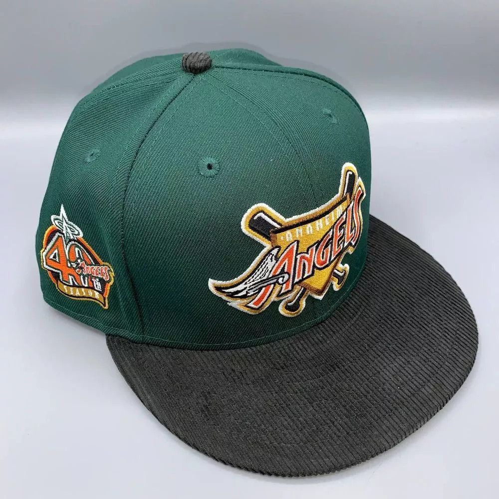 New Era Los Angeles LA Angels Hat Men 7 5/8 59Fifty New Era Fitted Size ONE SIZE - 1 Thumbnail