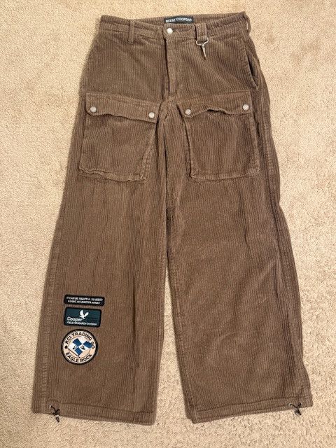 Reese Cooper Reese Cooper Brown Front Pocket Cargo Pants Size US 30 / EU 46 - 1 Thumbnail