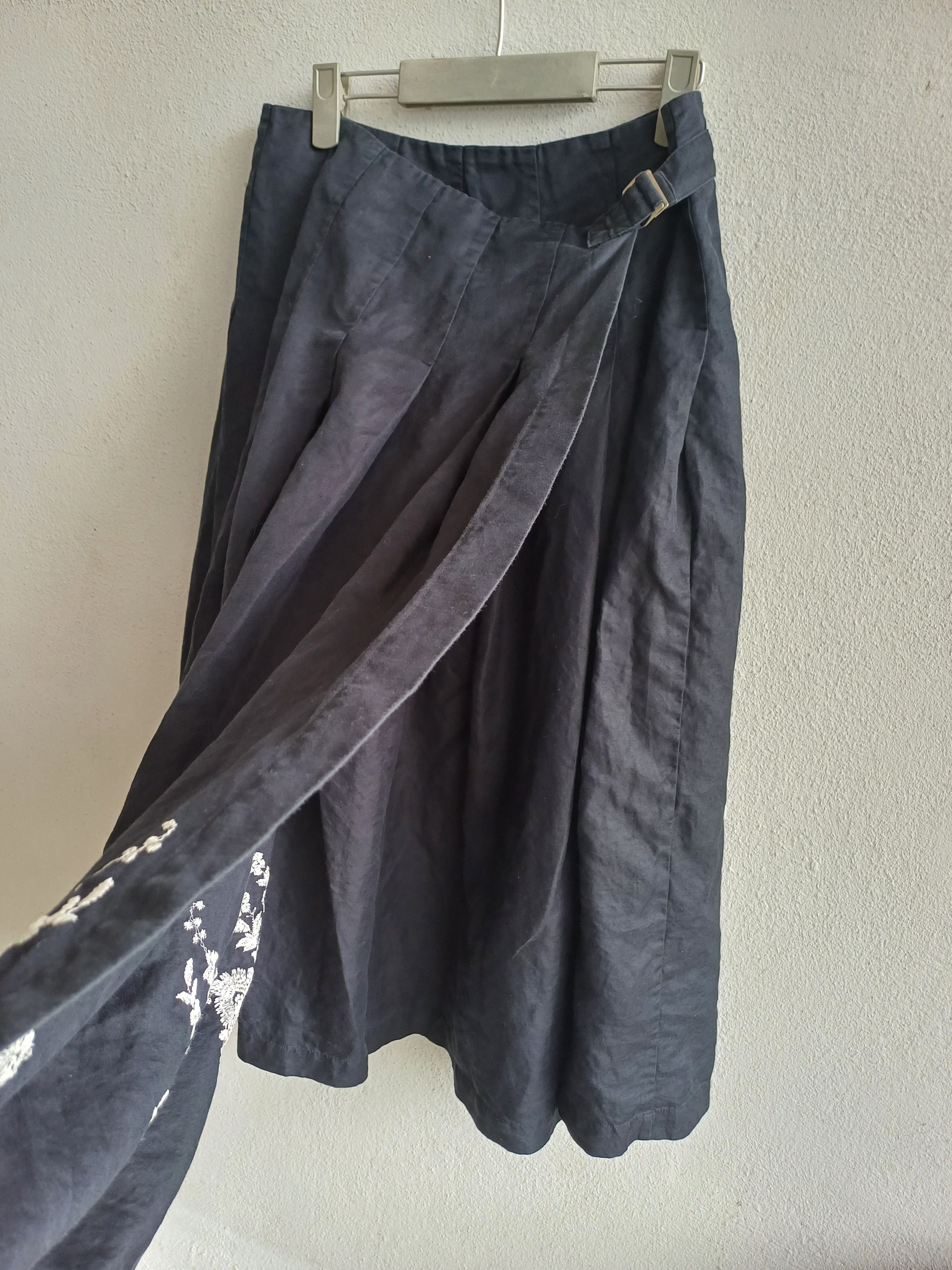 Comme des Garcons × Comme des Garcons Homme Plus AD2001 SS CDG Tricot Maxi Skirt Size 29" - 11 Thumbnail
