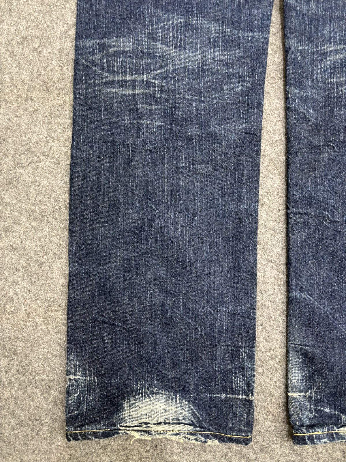 Edwin 💥90s Style💥Vintage Wide Edwin 504R Cool Fades Denim F606 Size US 37 - 16 Thumbnail