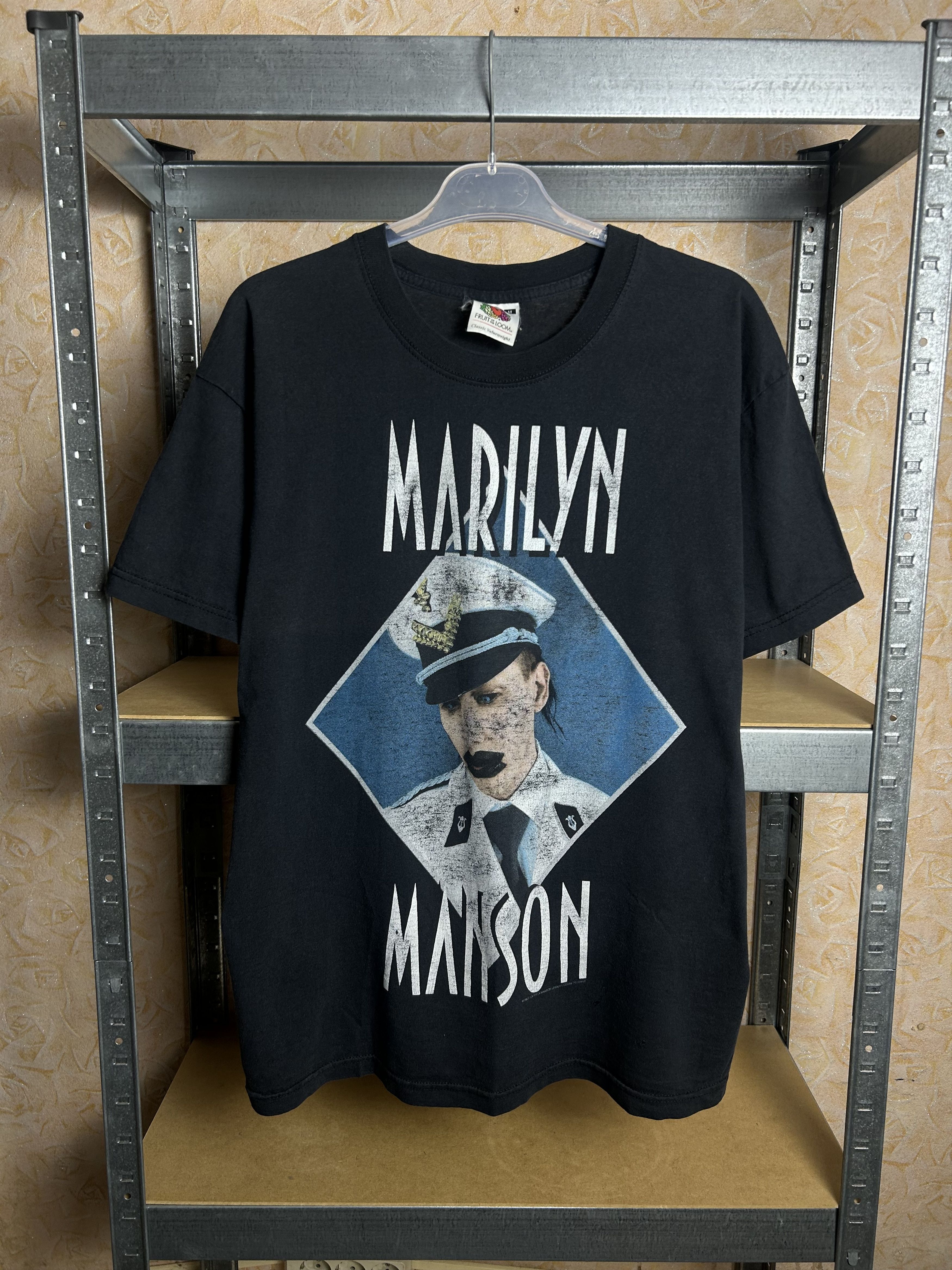 Band Tees Vintage 2003 Marilyn Manson Rock Band Tour T-shirt Size US M / EU 48-50 / 2 - 1 Thumbnail