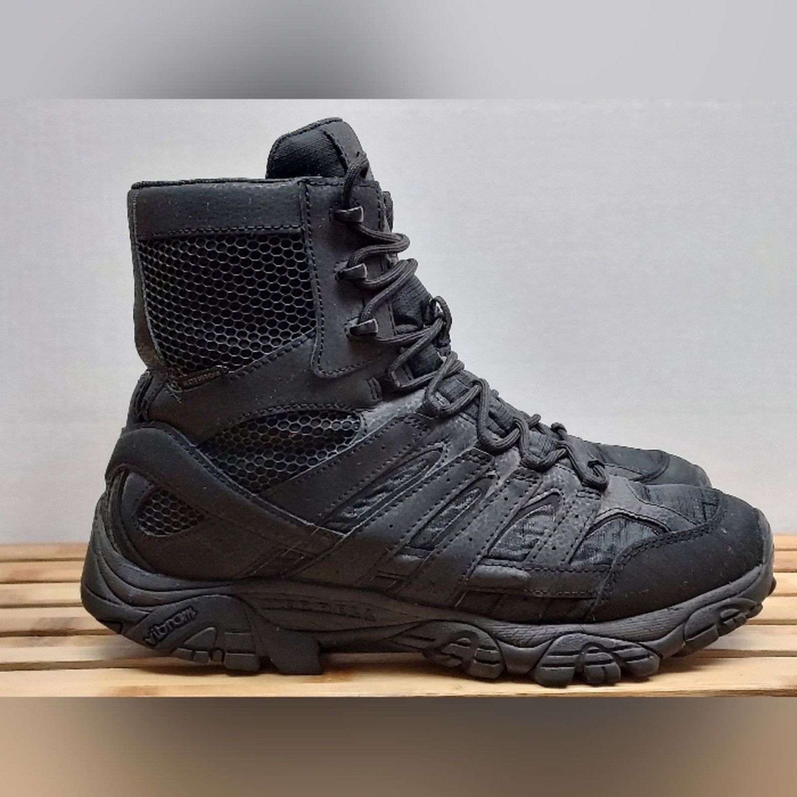 Merrell Merrell Mens Black Tactical Ankle Zip Boots Size 11 Size US 11 / EU 44 - 5 Thumbnail