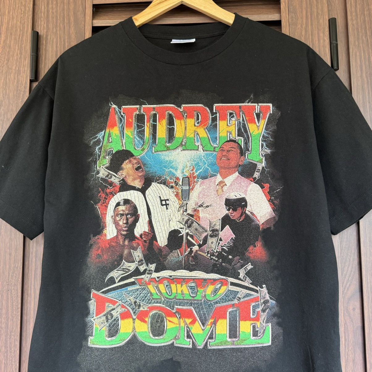 Japanese Brand × Rap Tees Audrey Tokyo Dome All Night Nippon Rap Tee Size US L / EU 52-54 / 3 - 4 Thumbnail