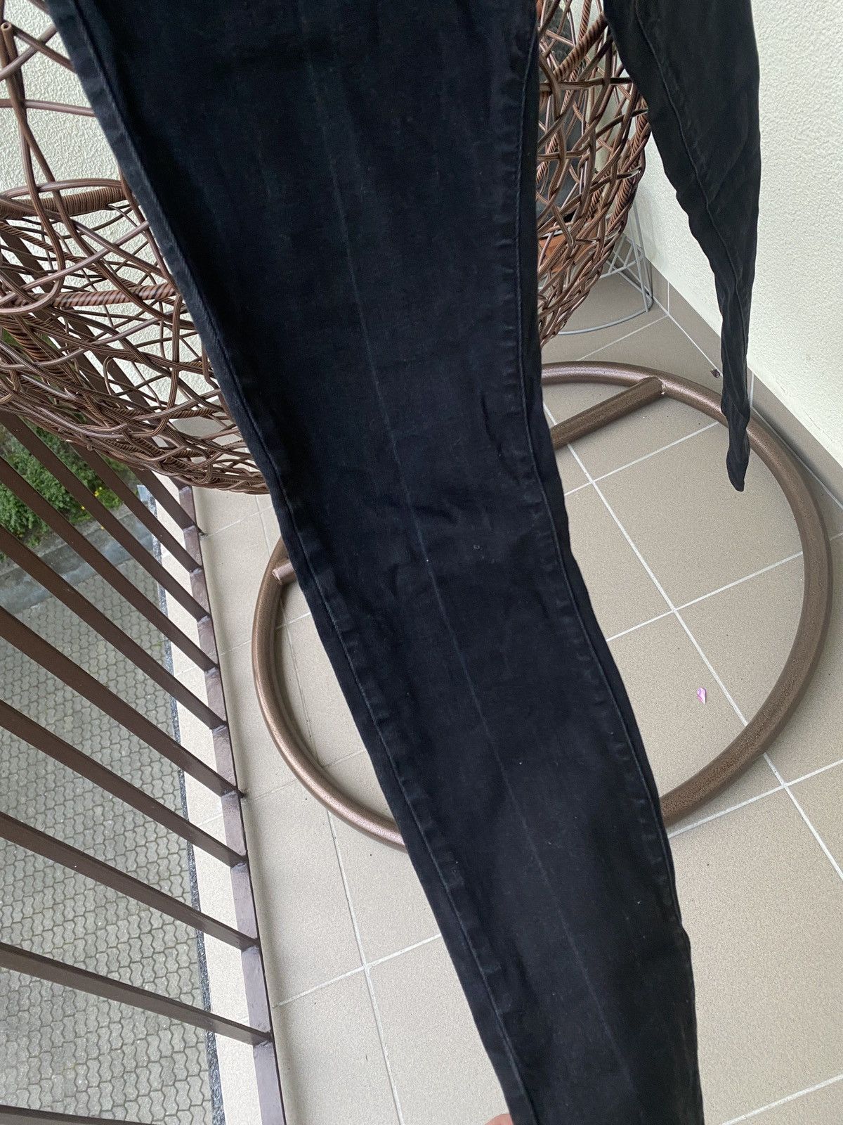 Other Luxury denim slim fit philipp plein logo on pocket drip jean Size US 31 - 7 Thumbnail