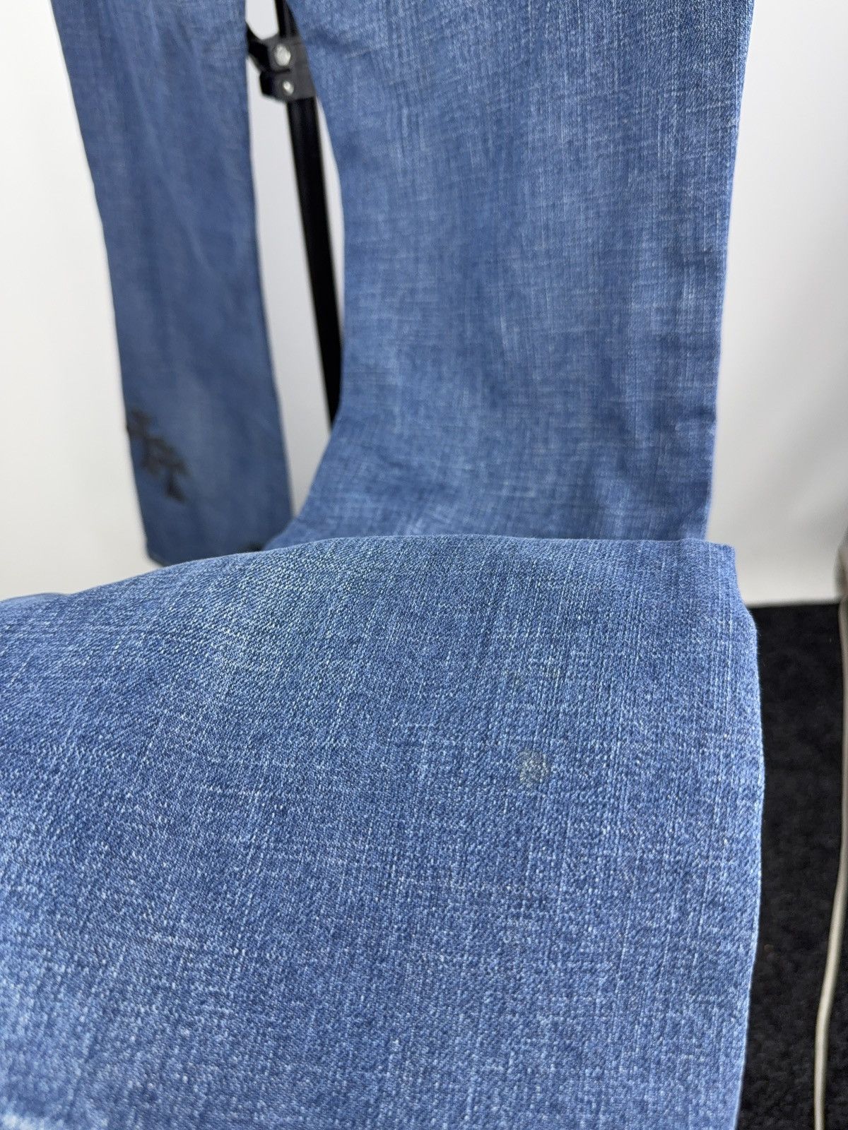 Hysteric Glamour × If Six Was Nine × Levi's 🔥Levi’s Flared Chrome Hearts Style Cross Denim jeans Size 30" / US 8 / IT 44 - 11 Thumbnail