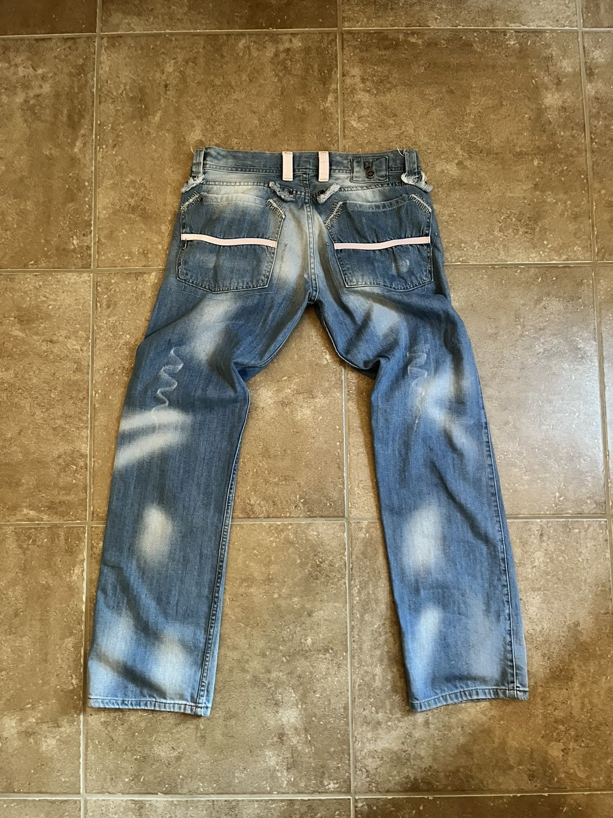 Diesel × Japanese Brand Diesel Grafiti Jeans ☄️ Size US 30 / EU 46 - 2 Thumbnail