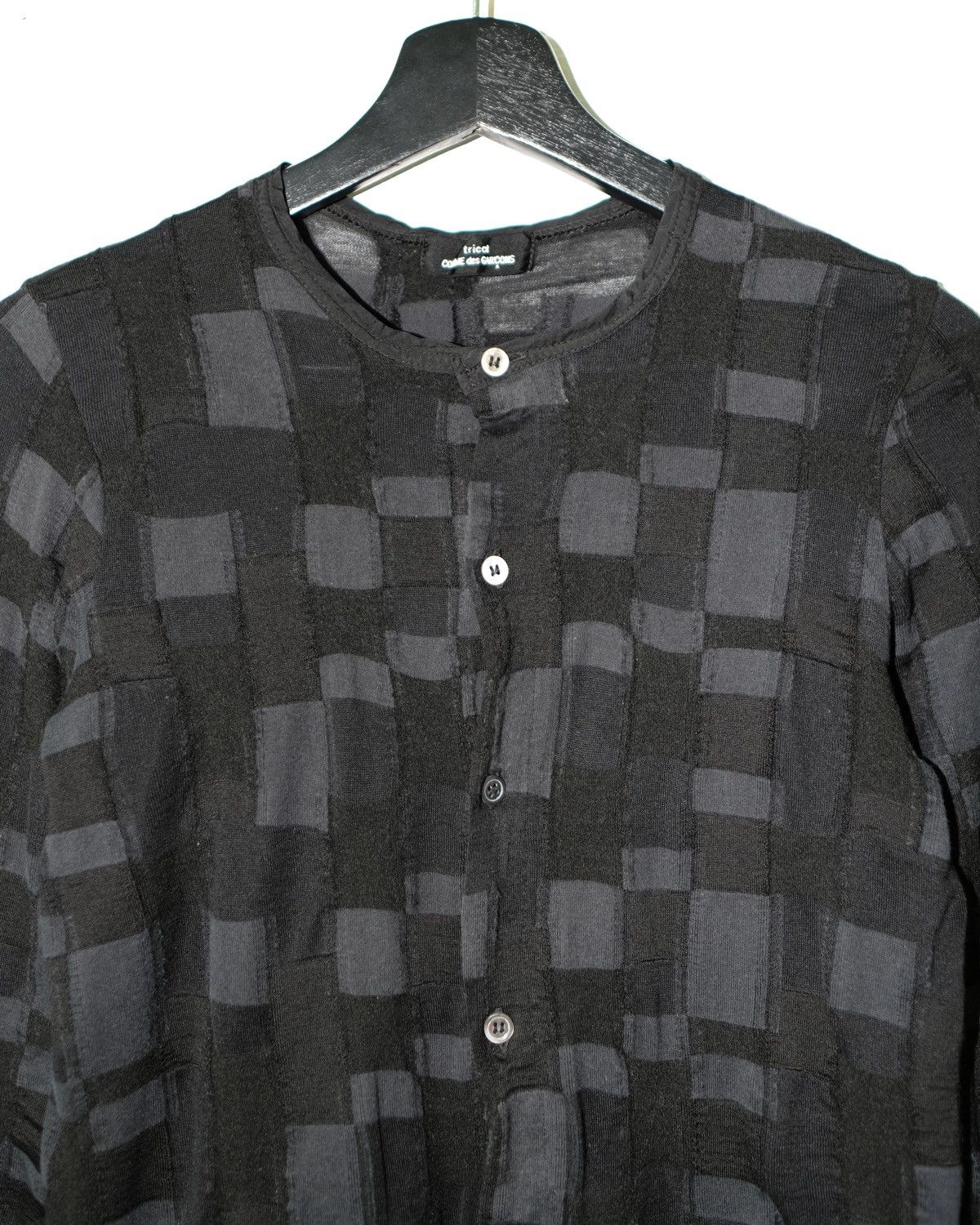 Tricot Comme des Garcons Comme des Garçons tricot PATCHES WORK CARDIGAN AD2005 Size M / US 6-8 / IT 42-44 - 2 Thumbnail