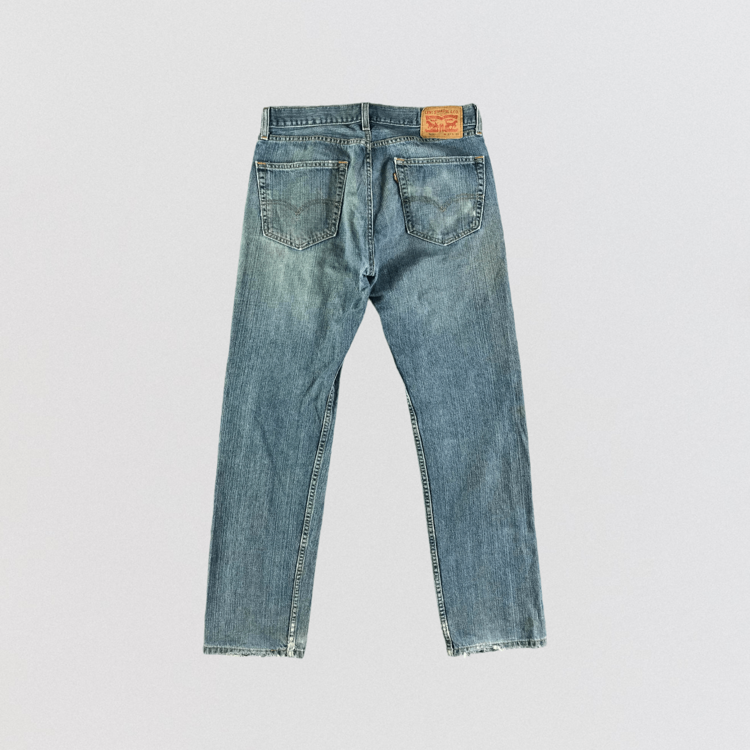 Levi's × Vintage Vintage Blue Wash Levis 505 Jeans-JM3467 Size 33" - 2 Thumbnail