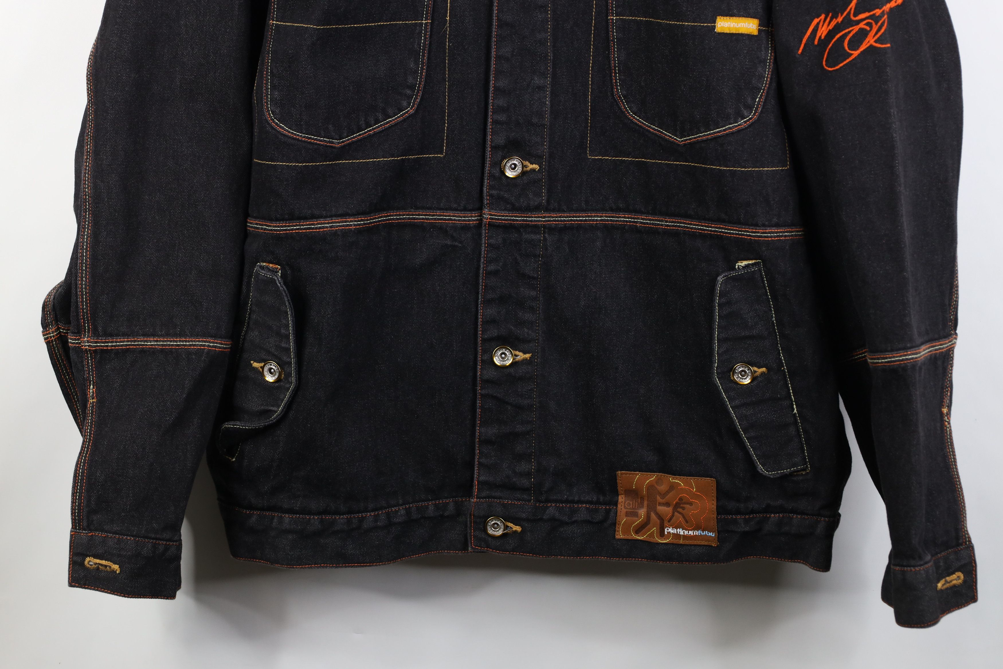 Fubu Vintage 90s Y2K FUBU Muhammad Ali Boxing Trucker Jacket Size US XXL / EU 58 / 5 - 4 Thumbnail