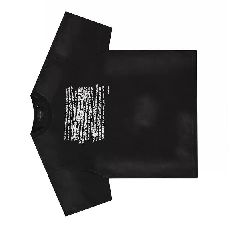 Other Vintage Washed Black Tee Size US XL / EU 56 / 4 - 2 Thumbnail