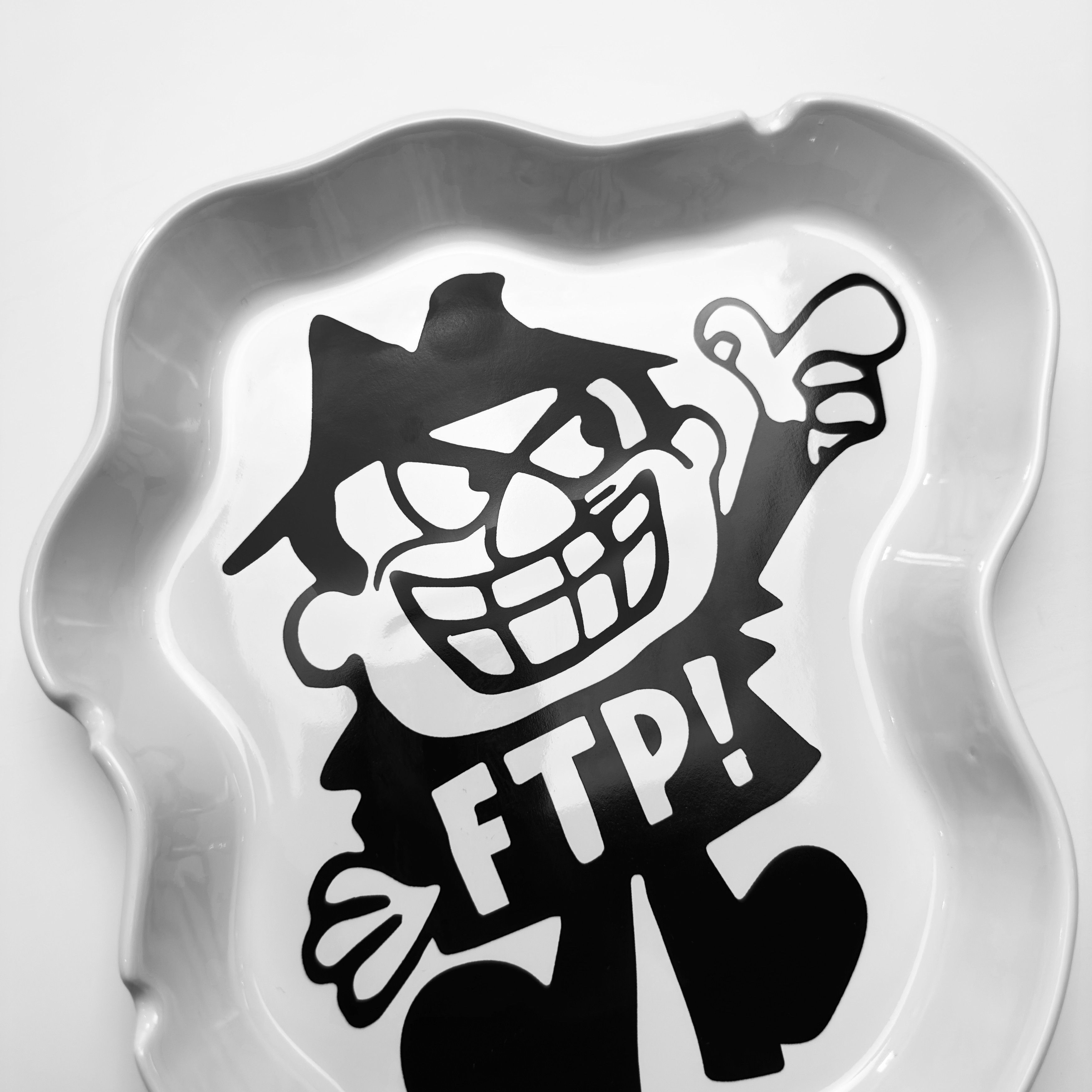 Fuck The Population FTP Boris Ash Tray Size ONE SIZE - 4 Thumbnail
