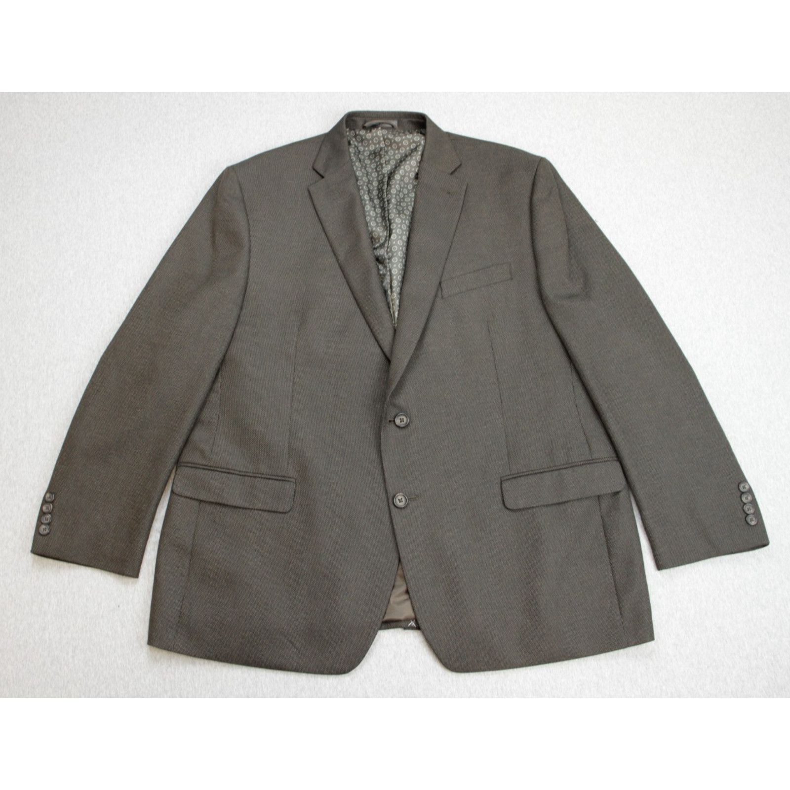 Lauren Ralph Lauren Lauren Ralph Lauren Blazer Mens 48R Brown 2 Buttons Size 48R - 2 Thumbnail