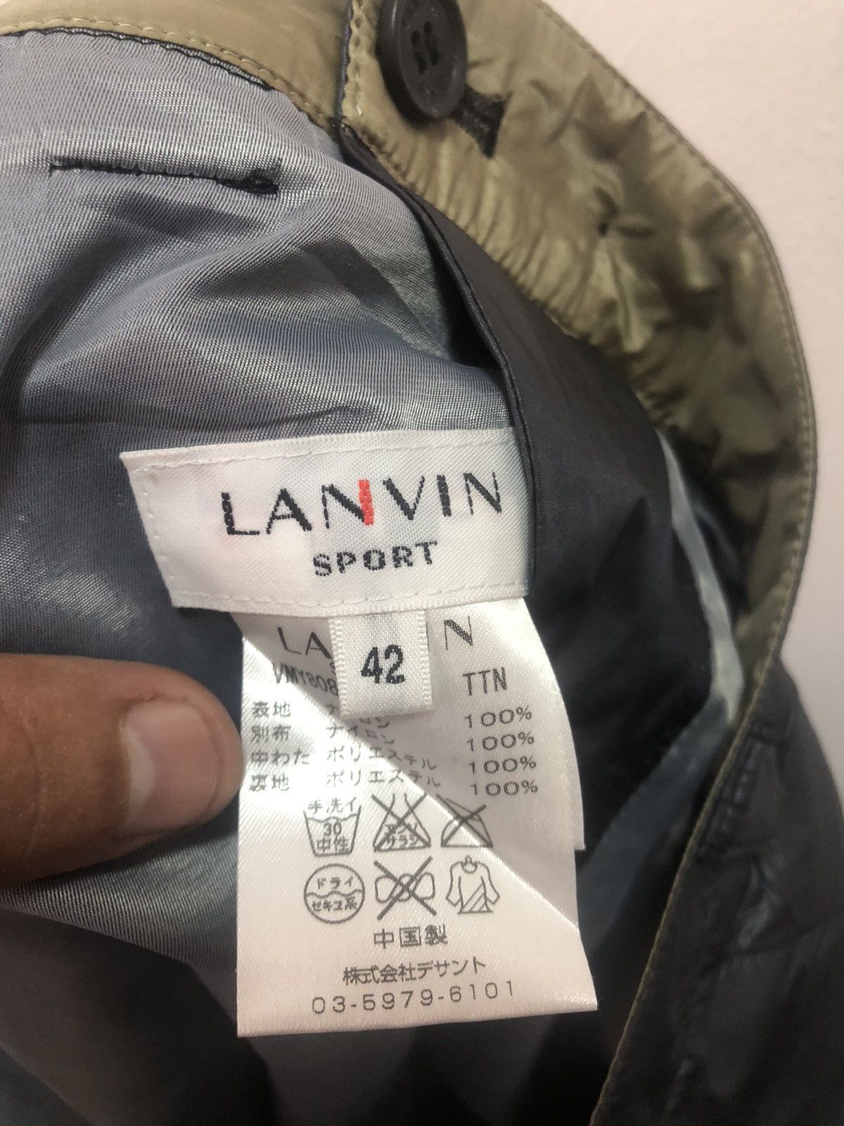 Lanvin LANVIN SPORT Track Pants Nylon Size US 36 / EU 52 - 6 Thumbnail