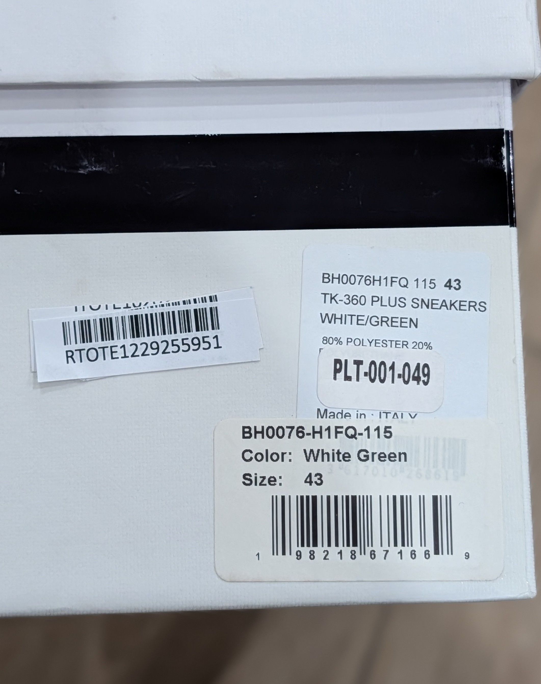 Givenchy Givenchy Scupltural Ombre Low-Top Sneakers White 43 US 10 Size US 10 / EU 43 - 10 Thumbnail