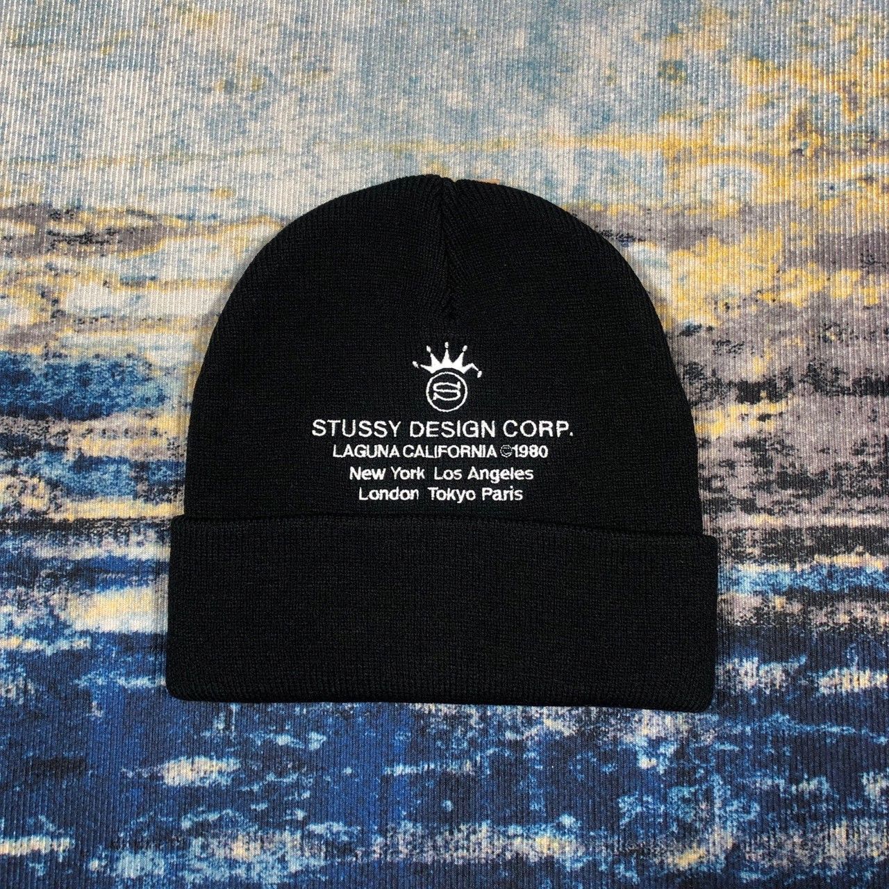 Stussy × Vintage Stussy Design Corp Cuff Beanie Size ONE SIZE - 1 Thumbnail