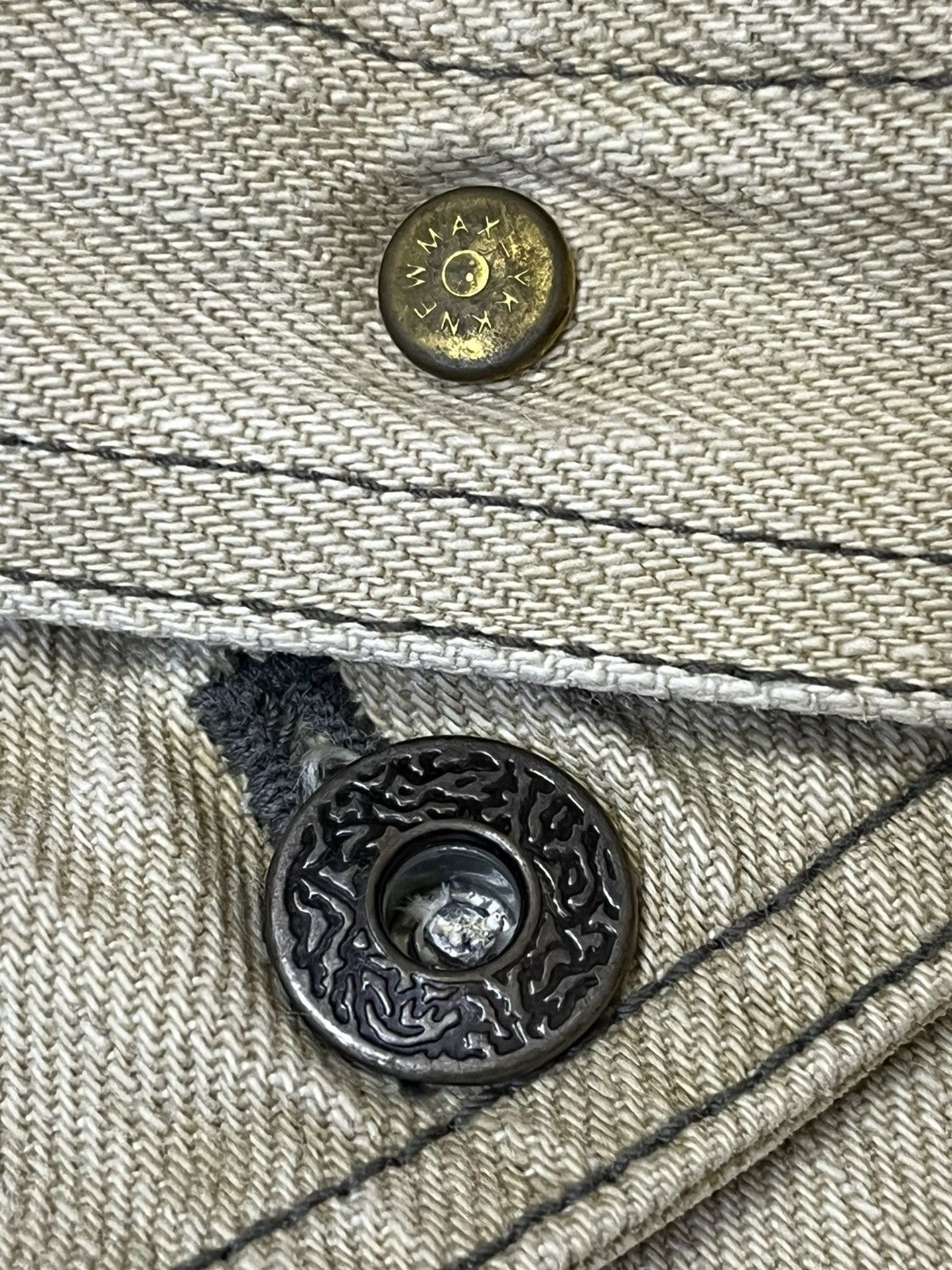 Beretta VINTAGE BERETTA BIG PRINTED TRUCKER DENIM JACKET Size US M / EU 48-50 / 2 - 13 Thumbnail