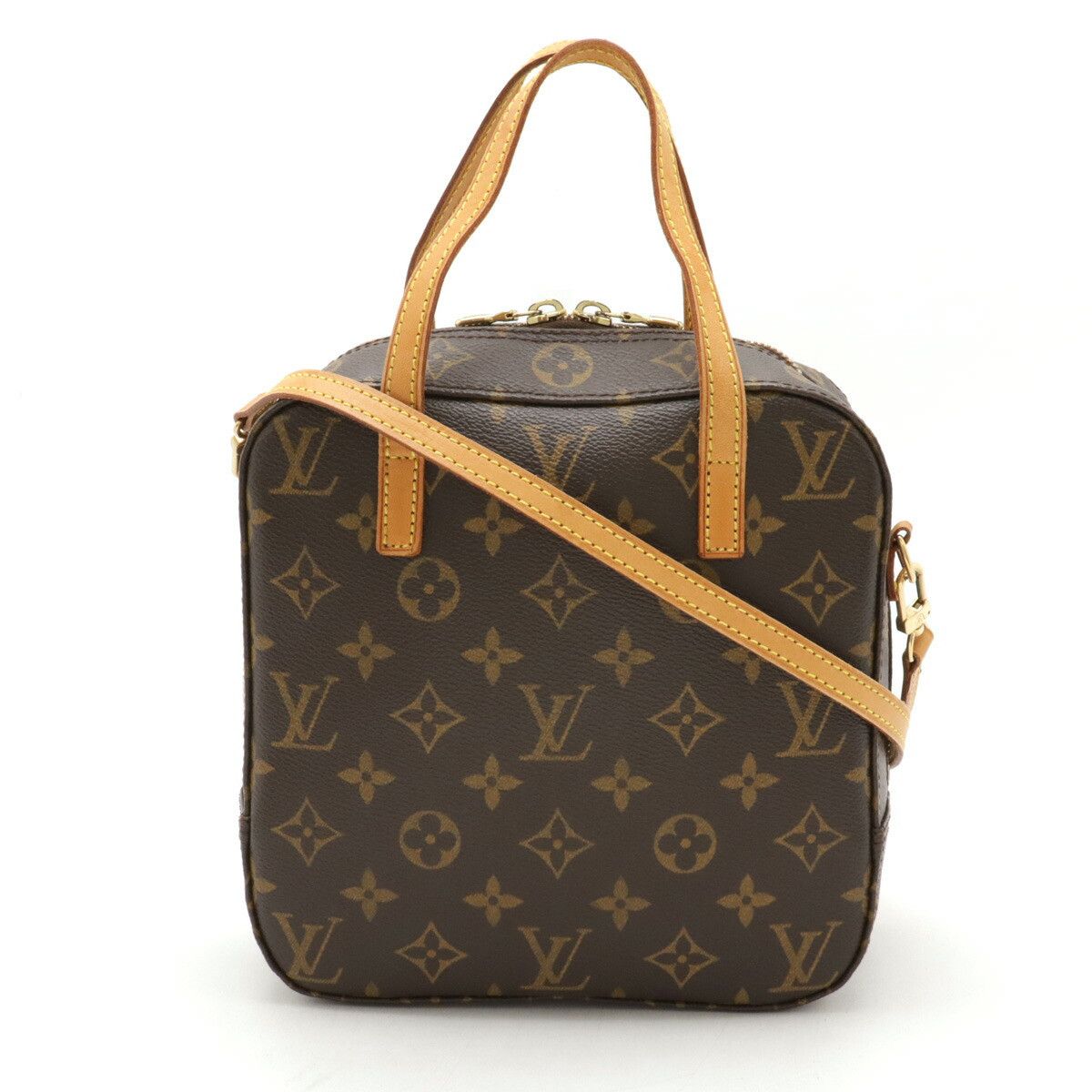 Louis Vuitton Louis Vuitton Monogram Spontini 2Way Bag M47500 Canvas Shoulder Bag M47500 in Brown, Women's