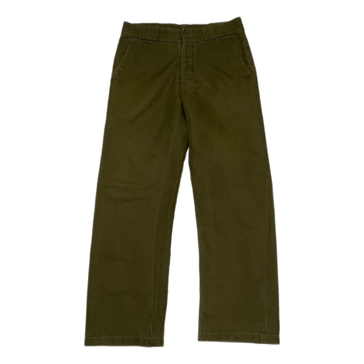 Maison Margiela Maison Margiela Green Trousers Size 44 Size US 31 - 2 Thumbnail