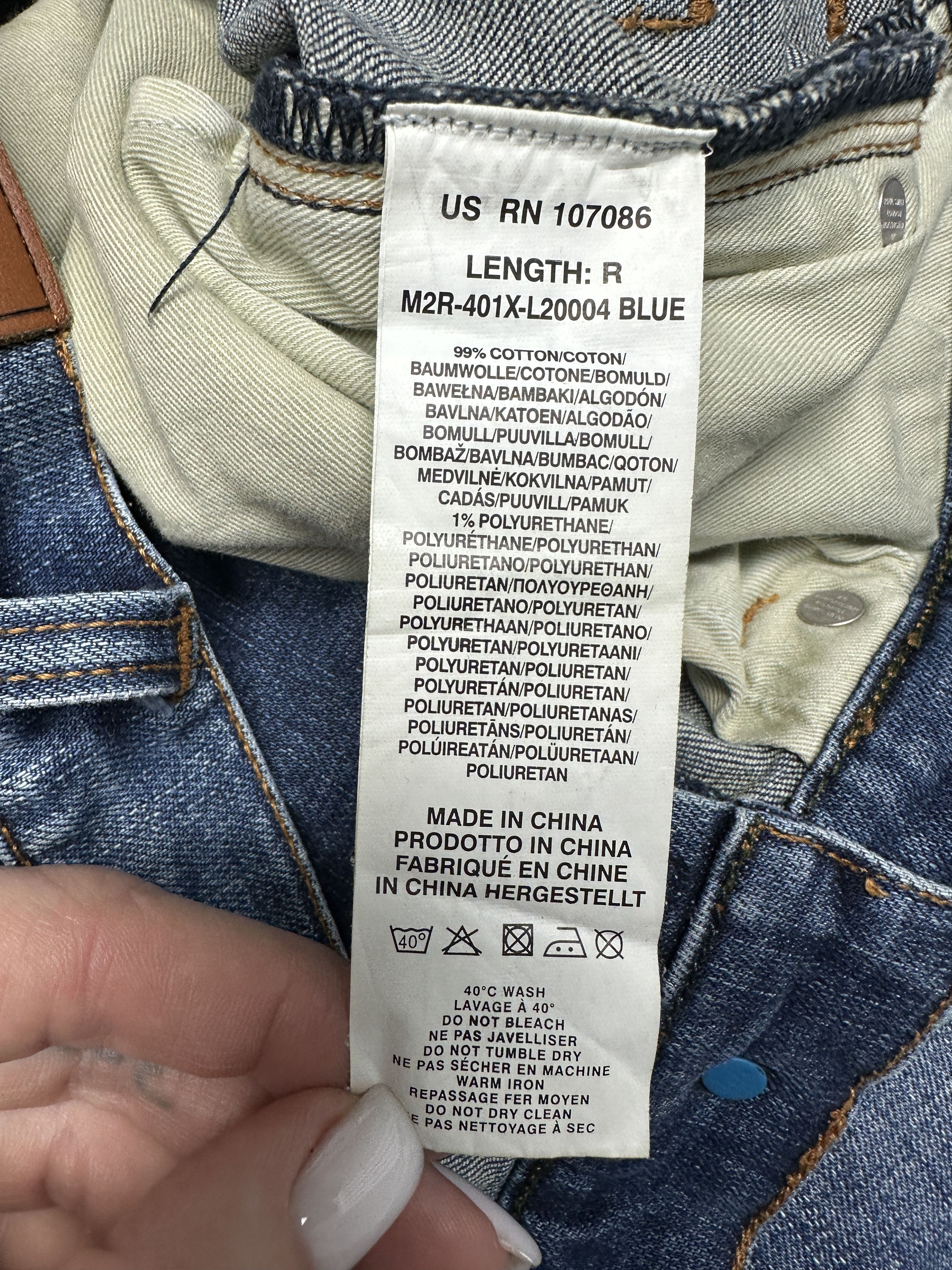Paul Smith Paul Smith Vintage Mens Denim Pants Jeans Size US 33 - 4 Thumbnail