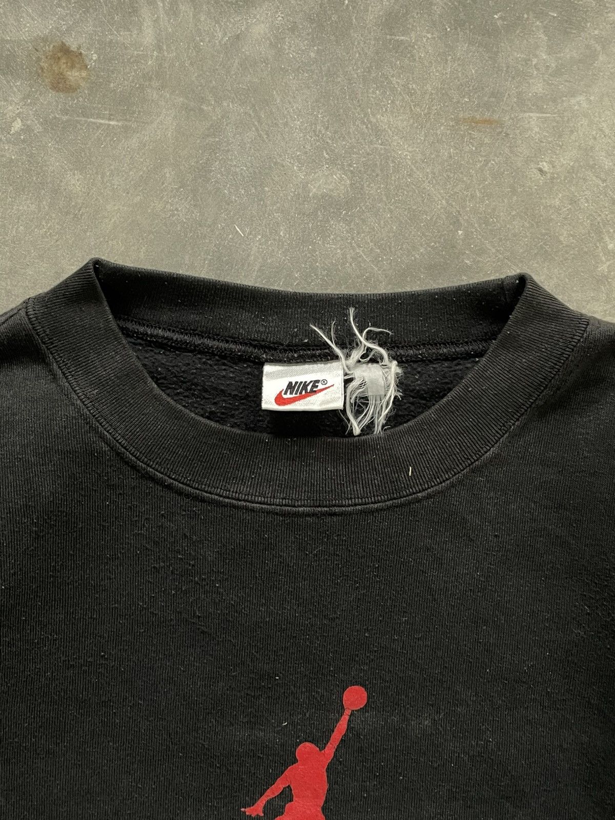 Nike Vintage Nike Jordan He’s Back Printed Sweatshirts Black Size US XL / EU 56 / 4 - 6 Thumbnail