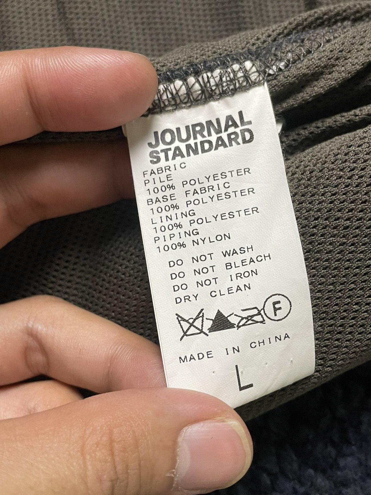 Journal Standard Vintage Journal Standard Full Zip Fleece Jacket (181) Size US L / EU 52-54 / 3 - 6 Thumbnail