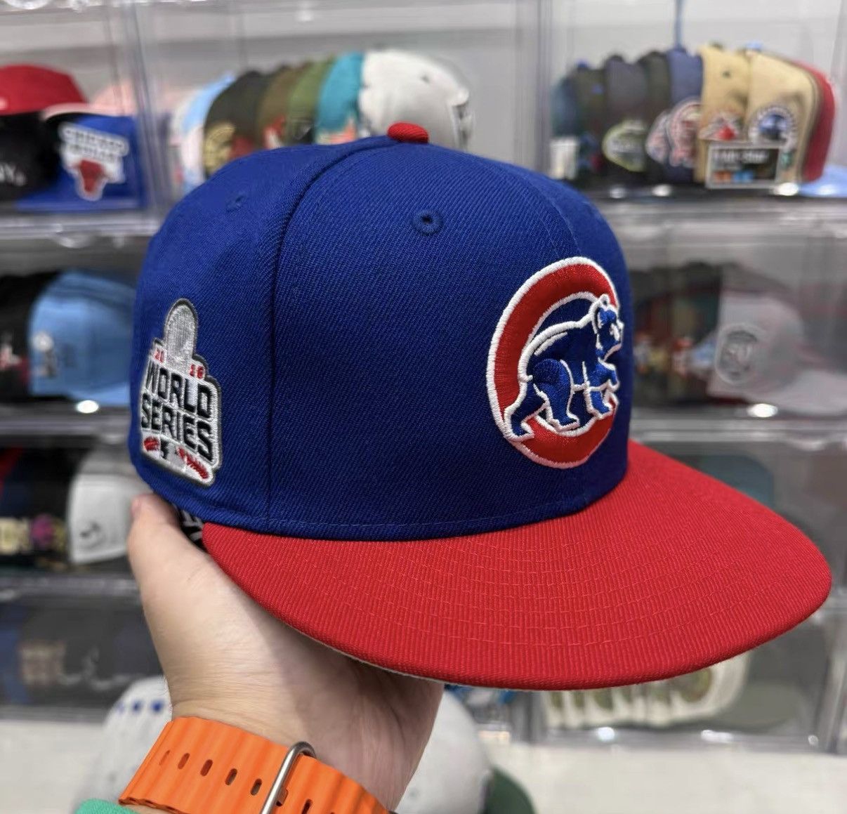 New Era New Era MLB Chicago Cubs 2016 World Baseball Cap J32 Size ONE SIZE - 1 Thumbnail