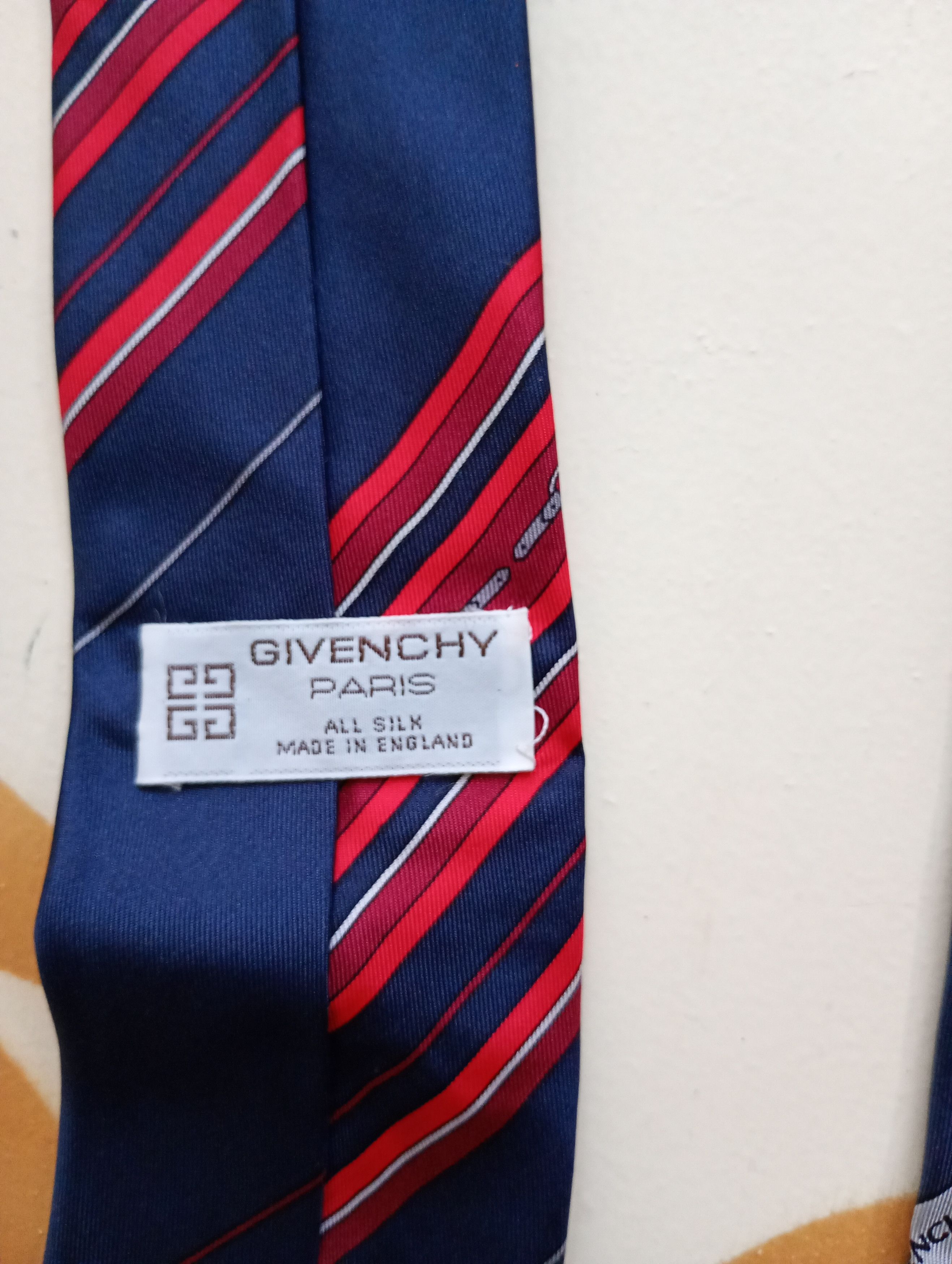 Givenchy Givenchy Tie Vintage Size ONE SIZE - 15 Thumbnail