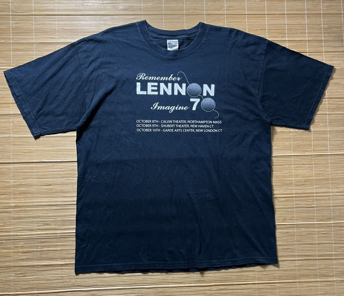Vintage John Lennon imagine 7 promo tee