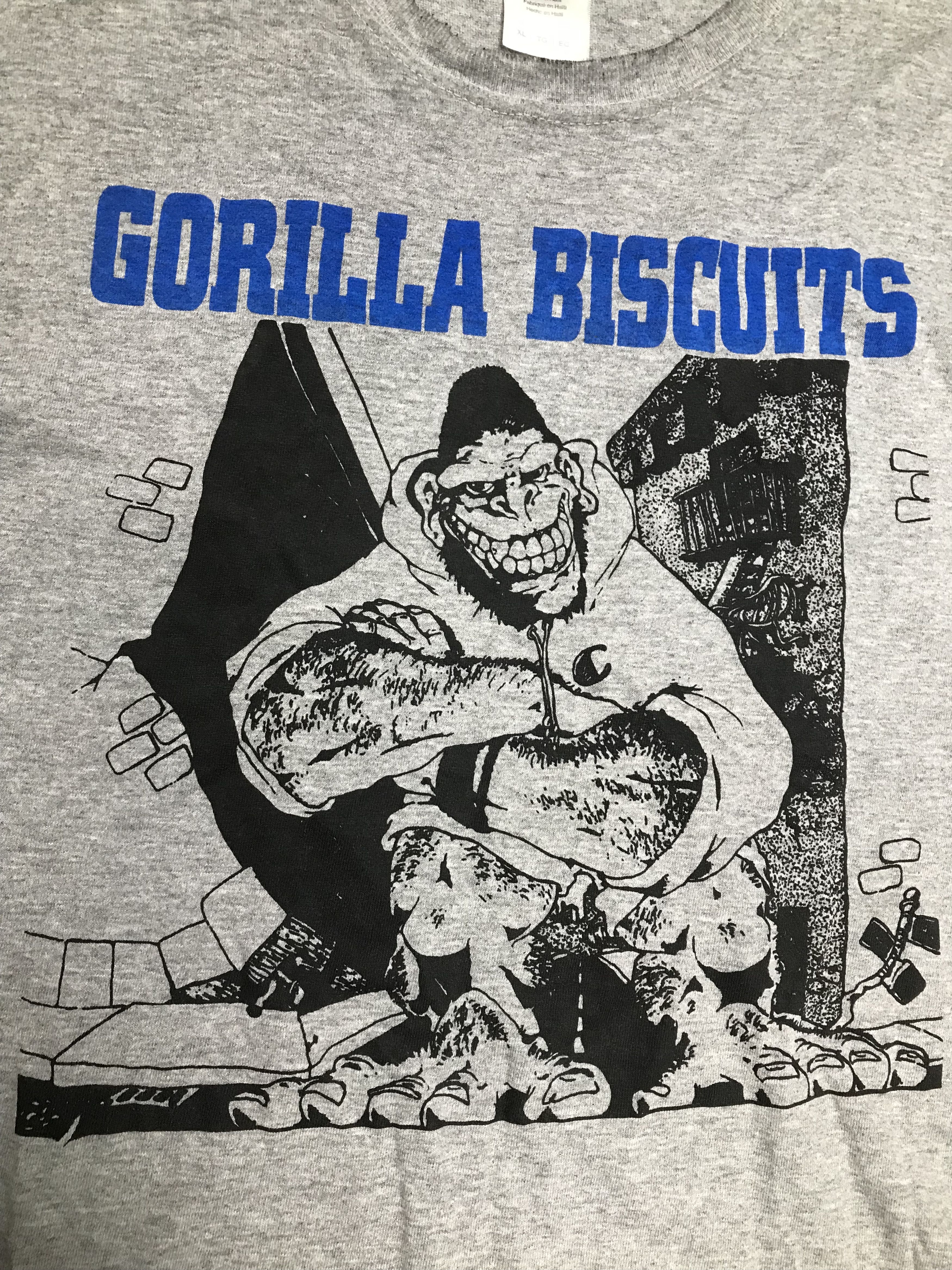 Band Tees GORILLA BISCUITS Size US XL / EU 56 / 4 - 3 Thumbnail